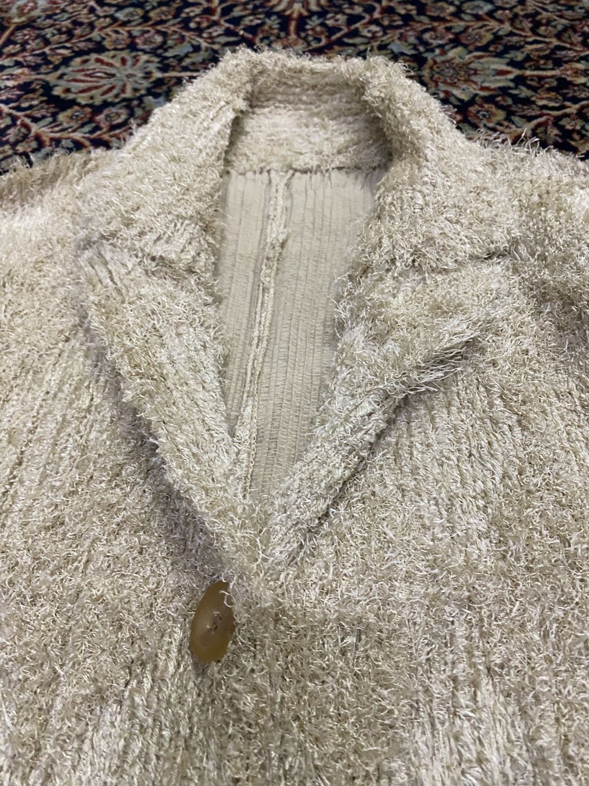 Issey Miyake ISSEY MIYAKE PLEATS PLEASE HAIRY LACES JACKET Size US S / EU 44-46 / 1 - 4 Thumbnail