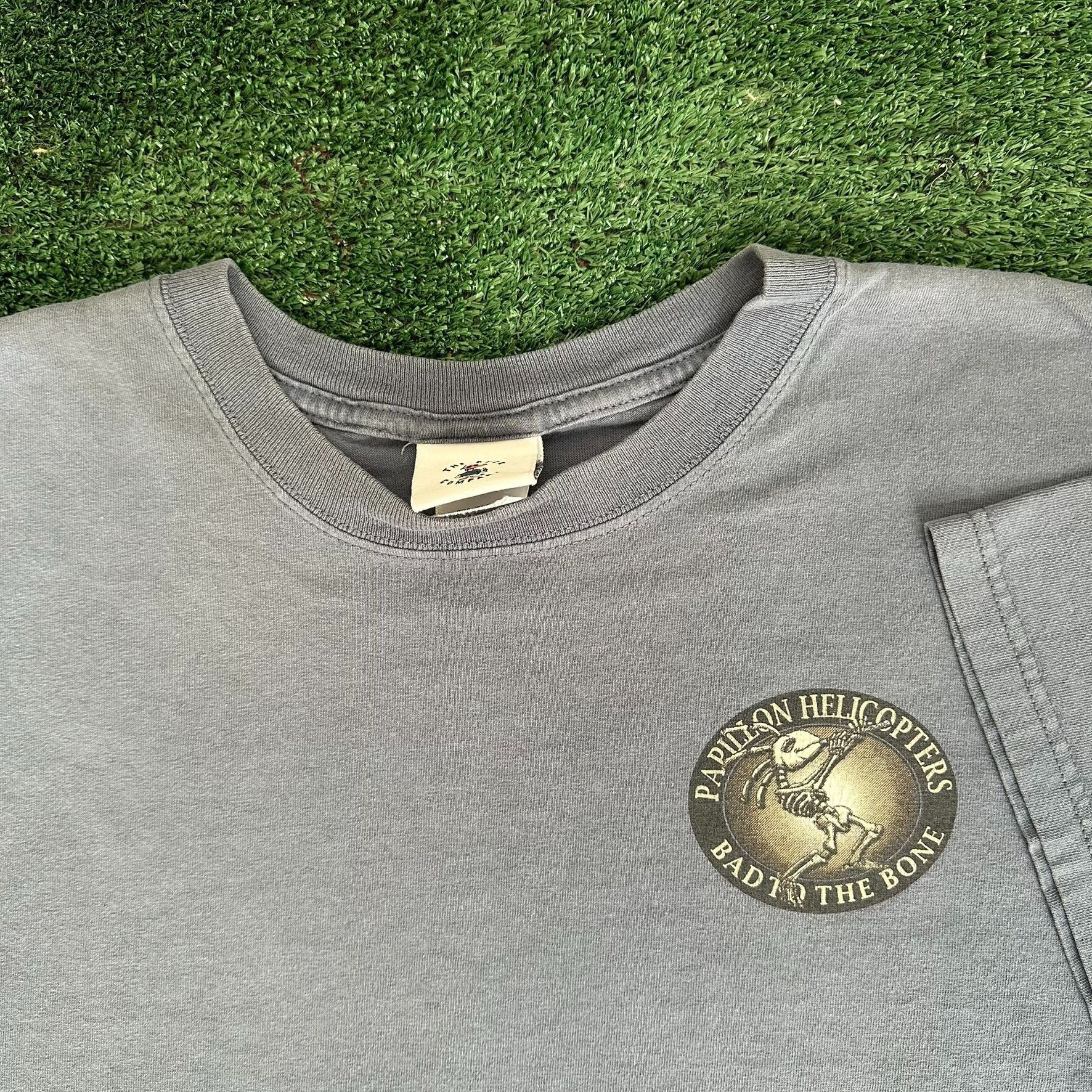 Vintage Vintage Kokopelli Skull T-Shirt Papillon Helicopters Grand C Size US L / EU 52-54 / 3 - 4 Thumbnail