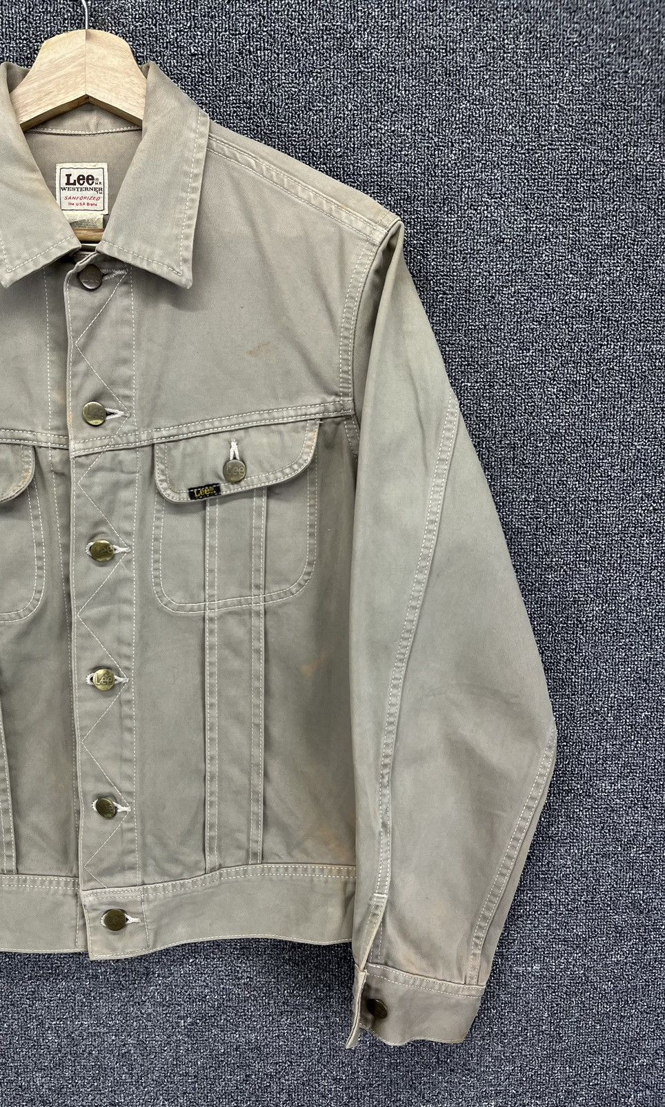 Lee Vintage Lee Sanforized Westerner Trucker Jacket Size L / US 10 / IT 46 - 4 Thumbnail