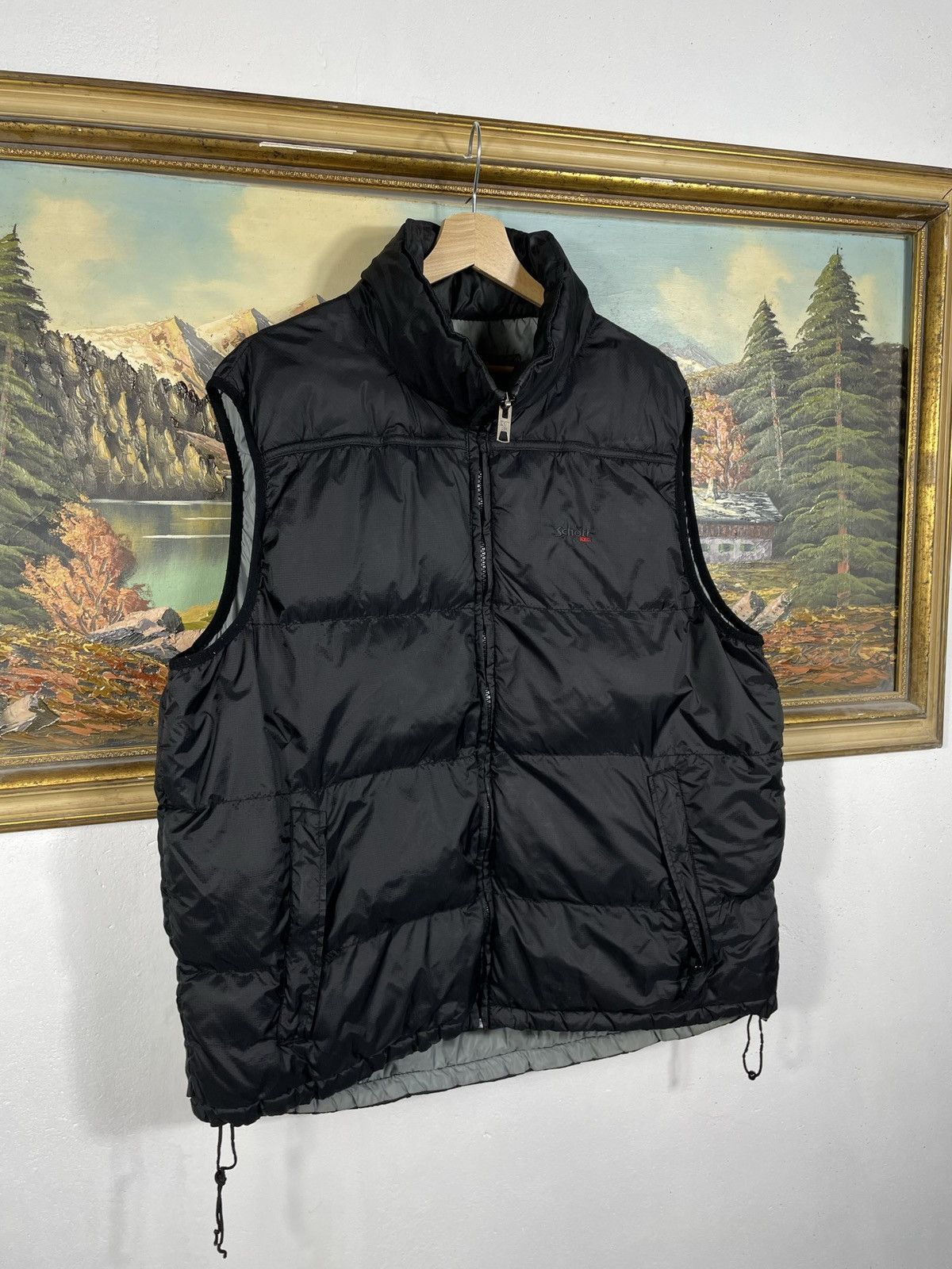 Schott × Vintage Schott Retro 00s Goose Sleeveless Vest Army Military Aviator Size US XL / EU 56 / 4 - 3 Thumbnail