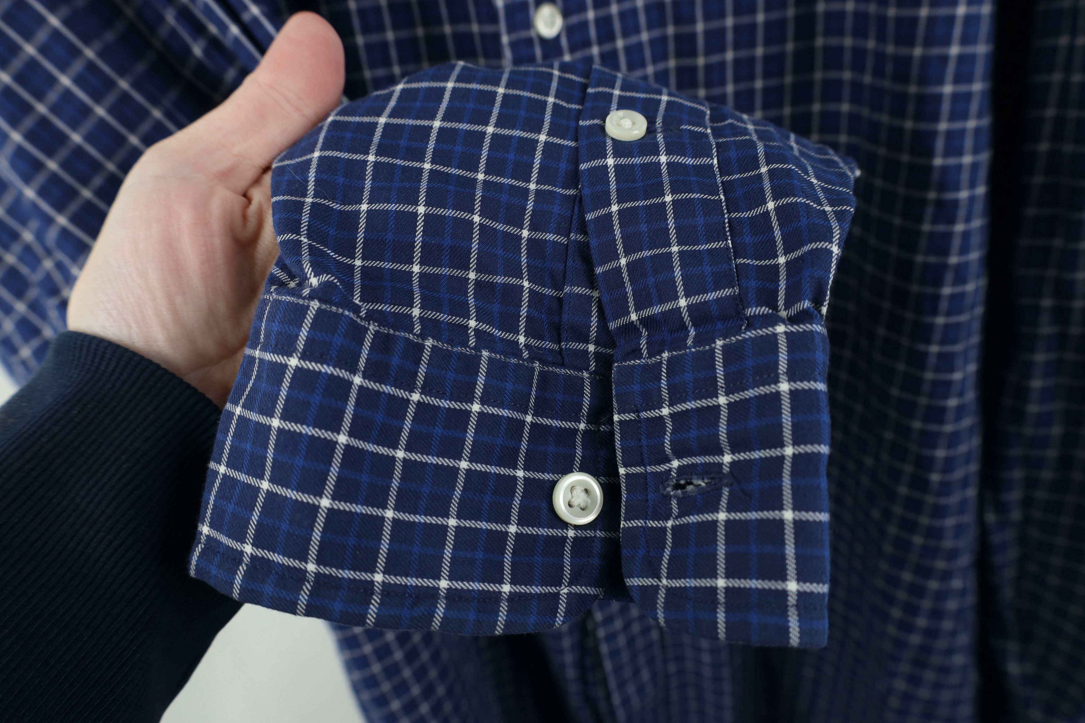 Ralph Lauren Vintage 90s Ralph Lauren Flannel Button Down Shirt Plaid Size US XXL / EU 58 / 5 - 7 Thumbnail