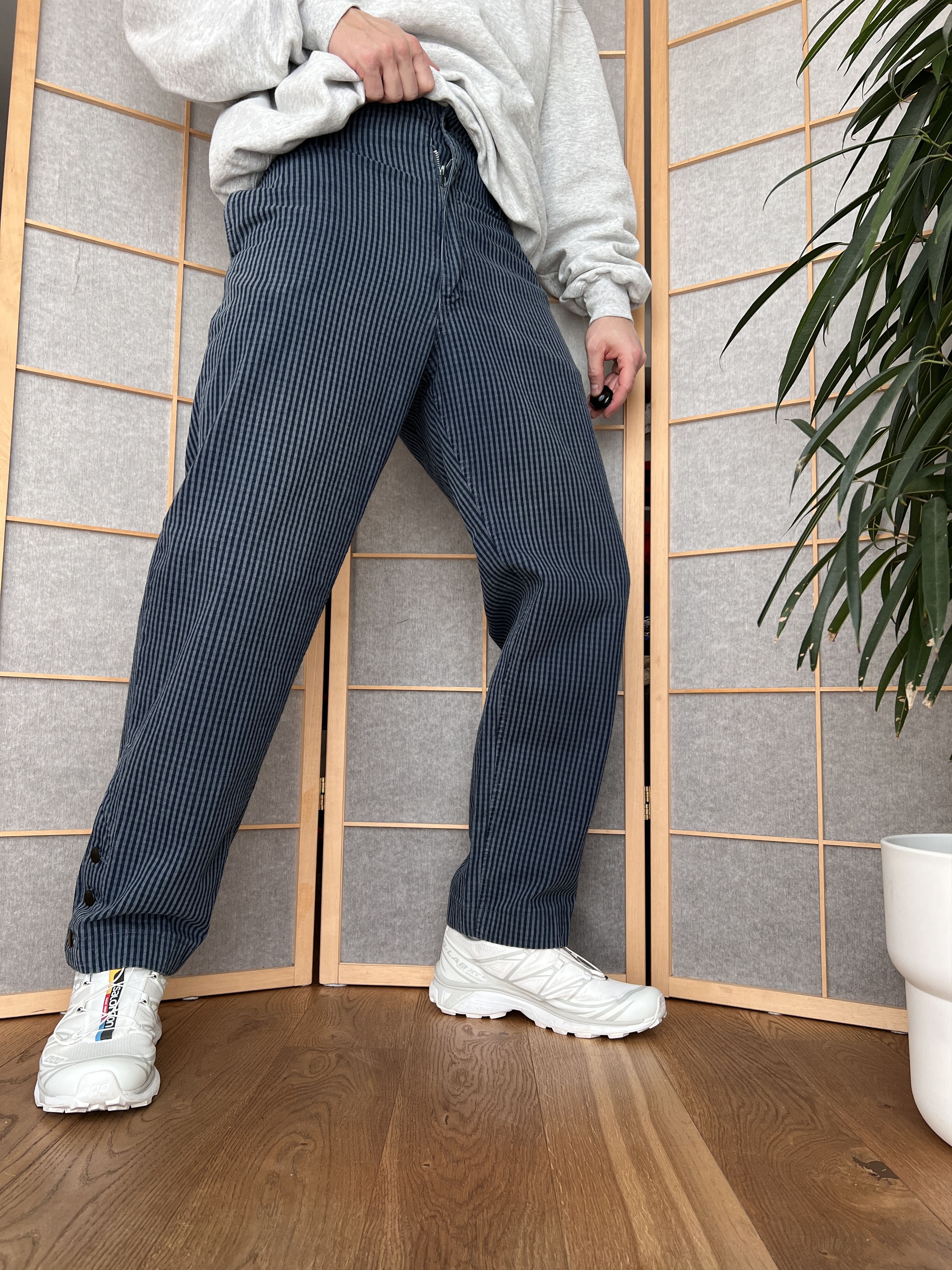 Joe Casely Hayford London UK British designer high rise pant