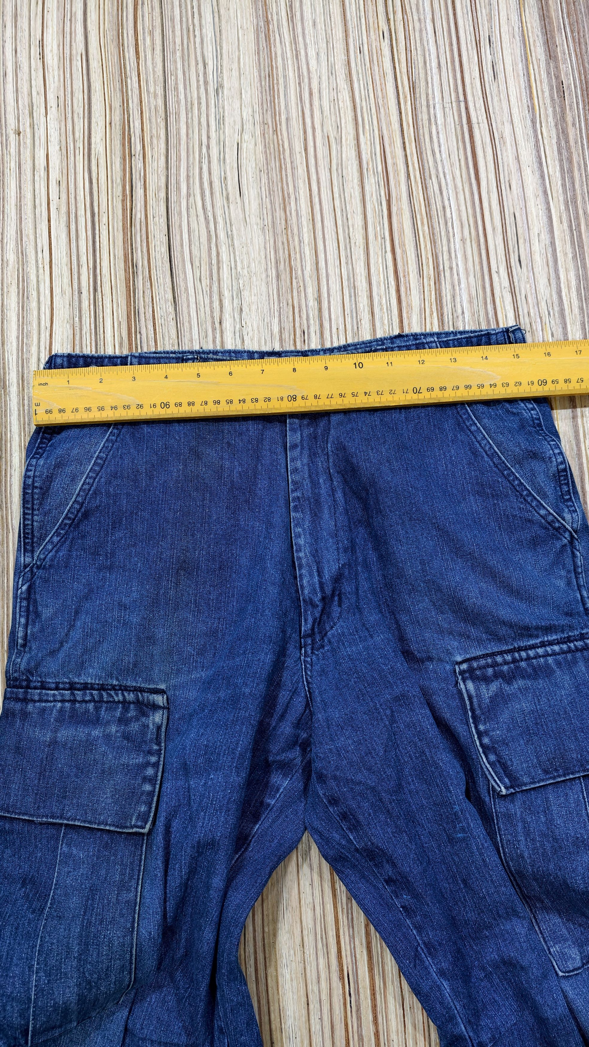 Japanese Brand Vtg blue way trouser denim Size US 31 - 7 Thumbnail