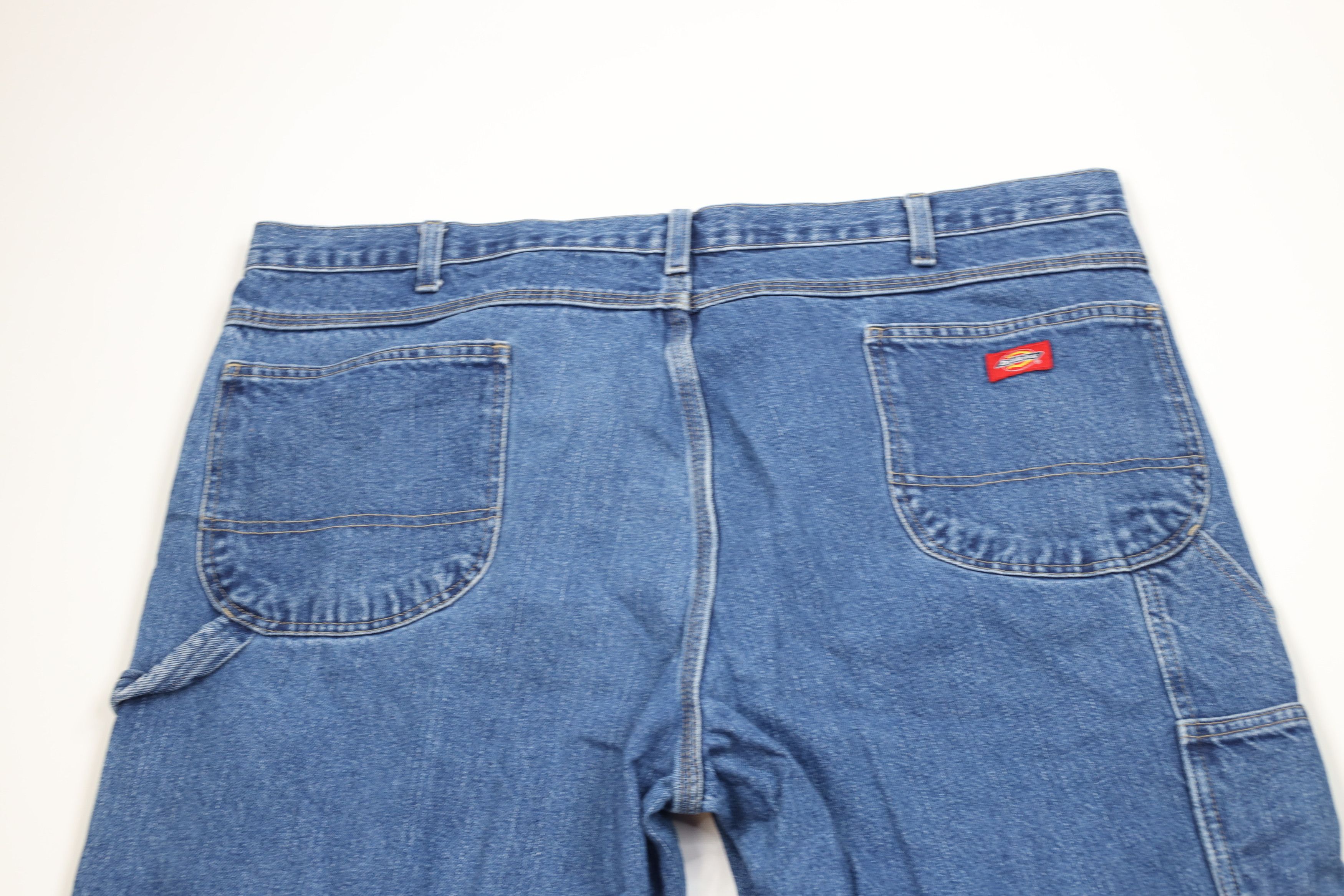 Dickies Vintage Y2K Dickies Spell Out Wide Leg Dungaree Denim Jeans Size US 44 / EU 60 - 8 Thumbnail