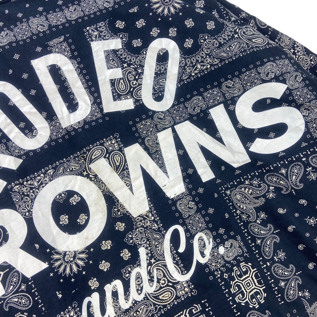Japanese Brand Rodeo Crowns And Co. Wide Bowl Paisley Bomber Style Size US M / EU 48-50 / 2 - 11 Thumbnail