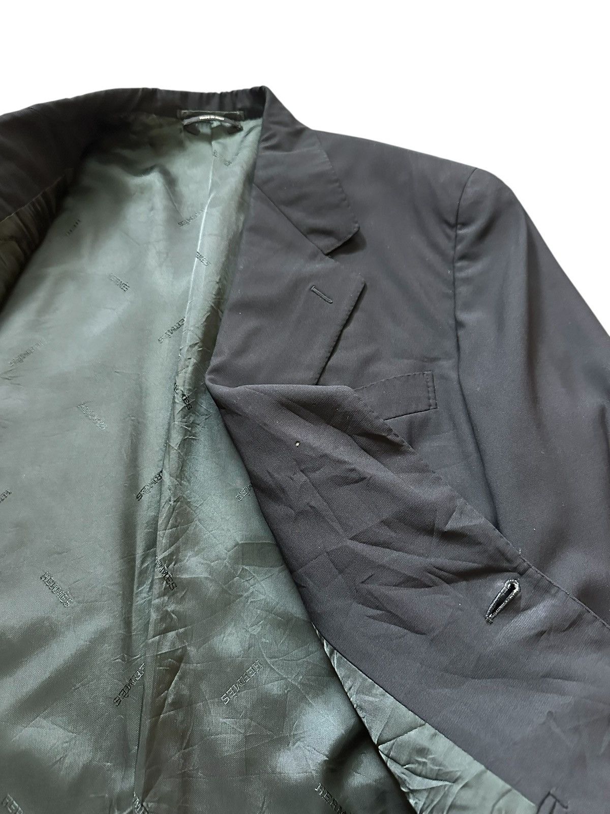 Hermes Vintage Hermes Coat Size 48S - 8 Thumbnail