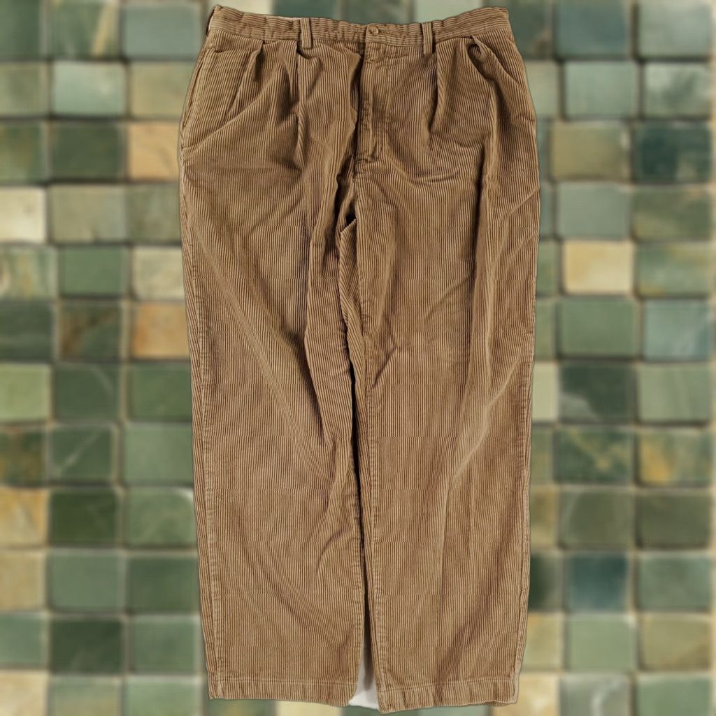 Polo Ralph Lauren Polo Ralph Lauren Pants Corduroy Andrew Brown Mens 38x32 38x31 Inseam 31 Color Brown Chino Shirt? Size US M / EU 48-50 / 2 - 1 Thumbnail