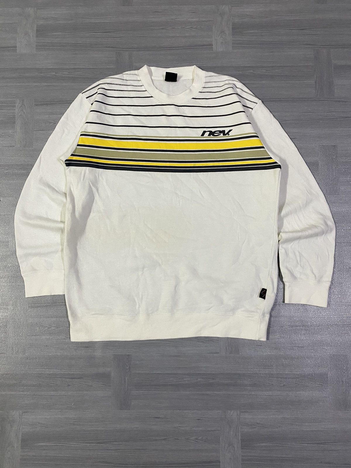 Japanese Brand Nev Future Sharpes Sweatshirt Size US L / EU 52-54 / 3 - 1 Thumbnail