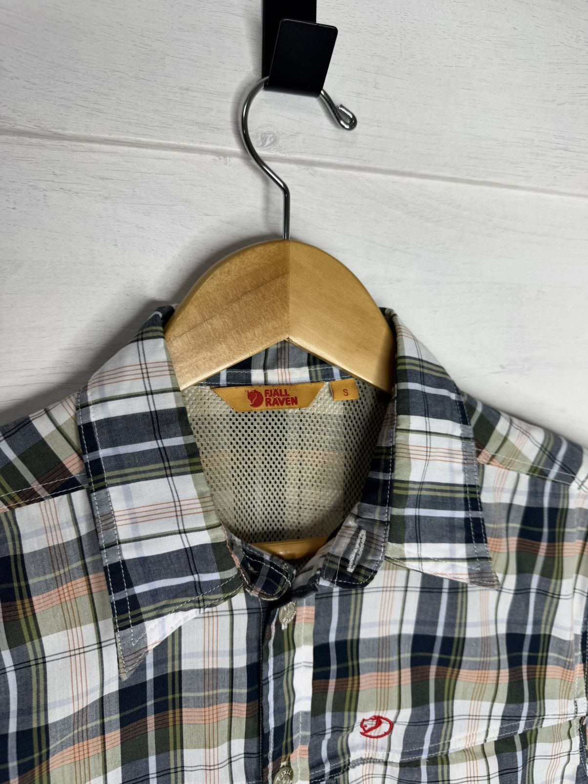 Fjallraven Fjallraven Stoat Shirt Plaid Short Sleeve Outdoor Gorpcore Size US S / EU 44-46 / 1 - 5 Thumbnail
