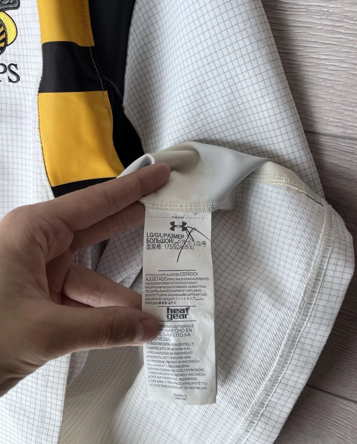 Under Armour Men’s sport soccer jersey Under Armour WASPS Land Rover Size US L / EU 52-54 / 3 - 8 Thumbnail