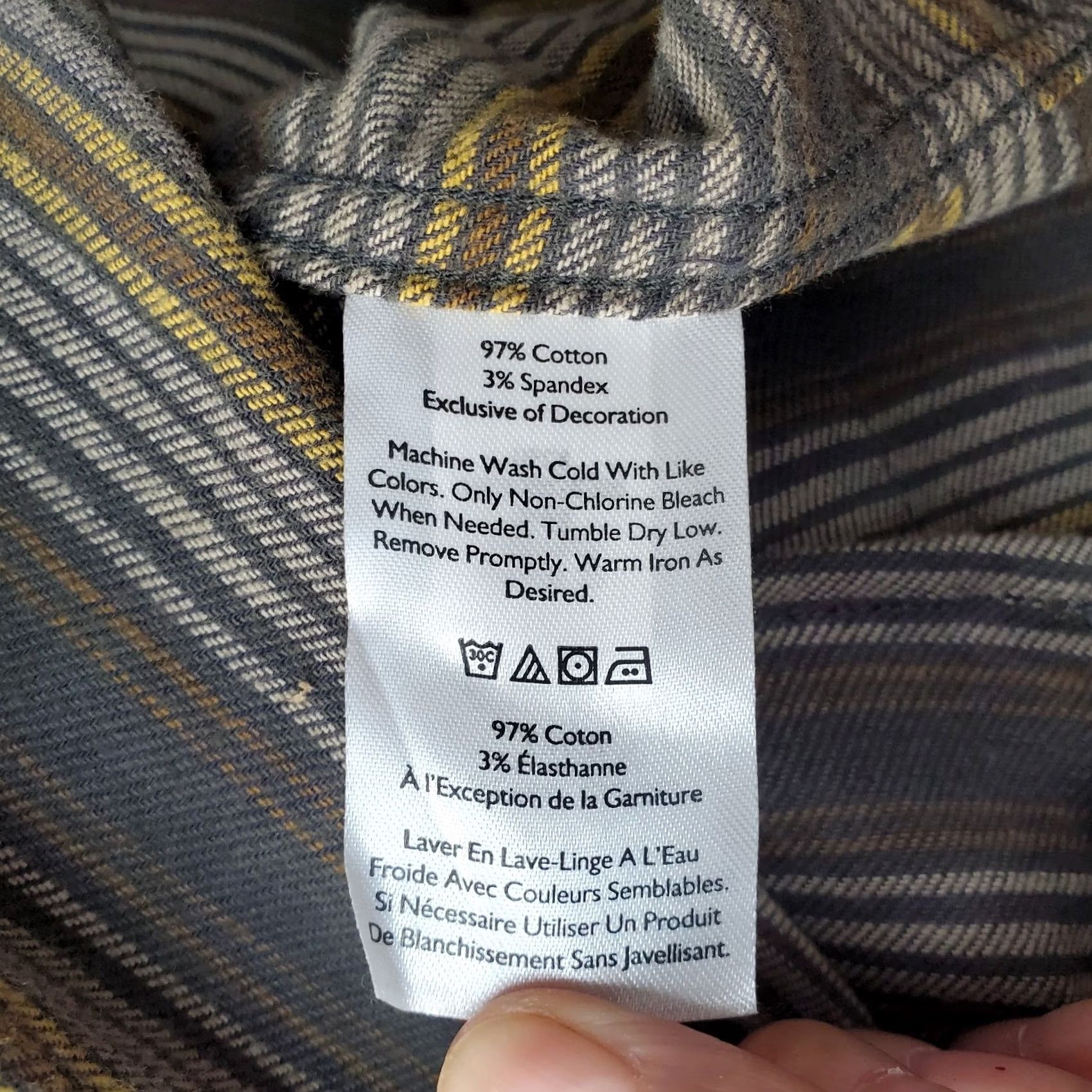 Eddie Bauer Eddie Bauer Flannel Shirt Mens L Multi Striped Long Sleeve Collared Button Up Size US L / EU 52-54 / 3 - 7 Thumbnail