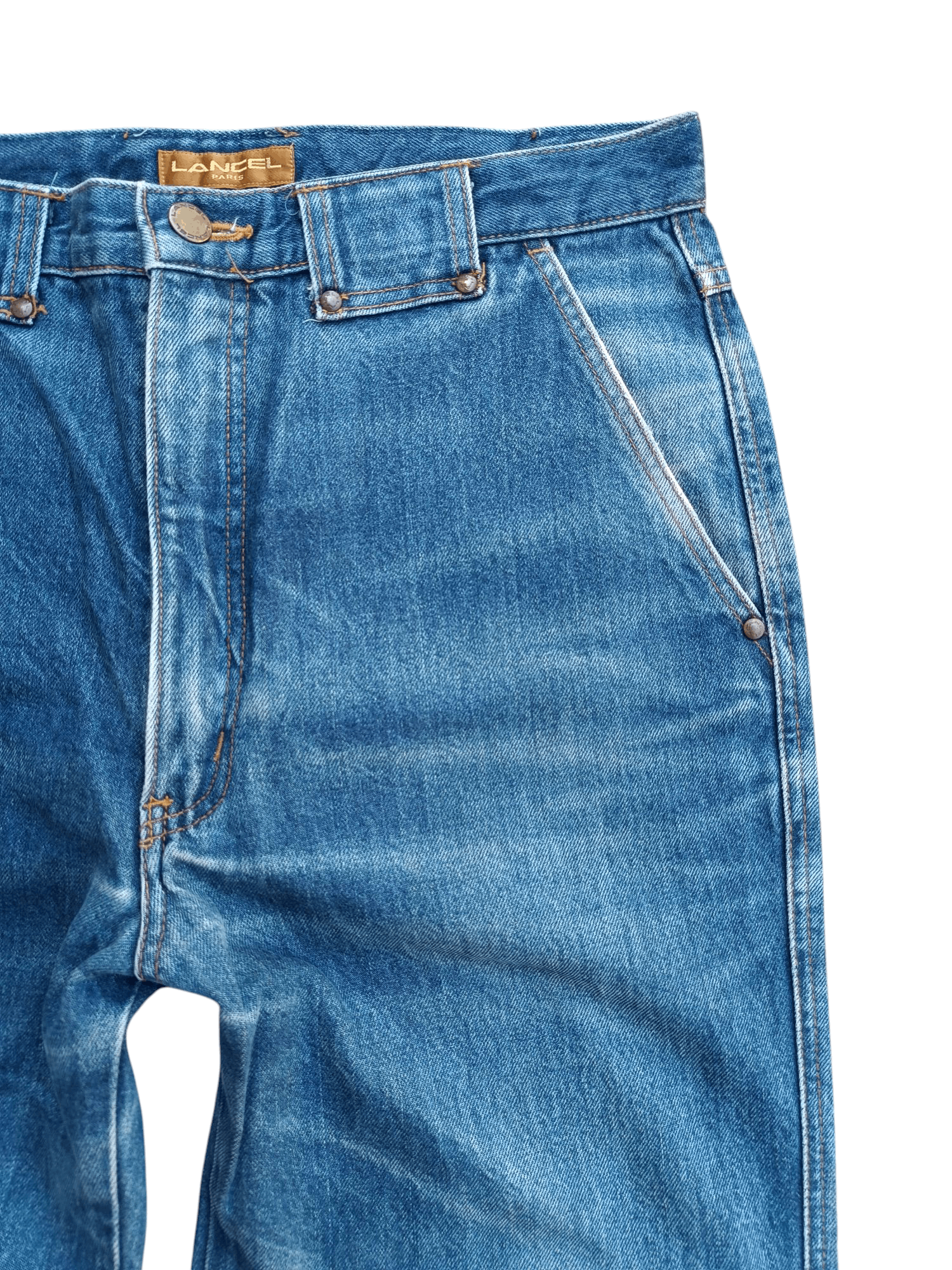 Lancel × Other × Vintage VINTAGE LANCEL PARIS BLUE WASH DENIM E272 Size US 32 / EU 48 - 7 Thumbnail