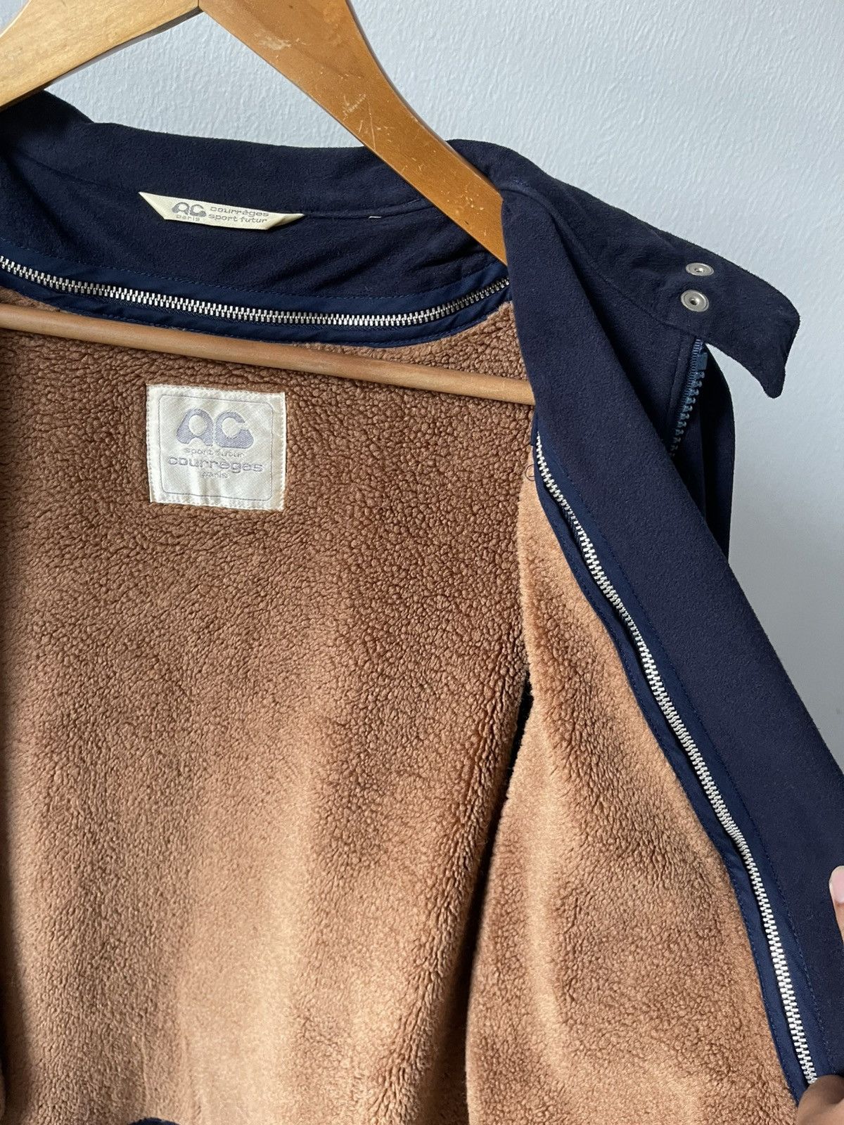 Courreges Vintage Courreges Jacket With Fleece Inner Size US M / EU 48-50 / 2 - 9 Thumbnail