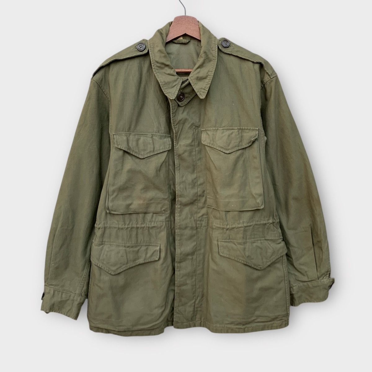 Vintage TRUE VINTAGE 40S FIELD JACKET M 1943 WWII INSPECTOR Size US M / EU 48-50 / 2 - 1 Thumbnail