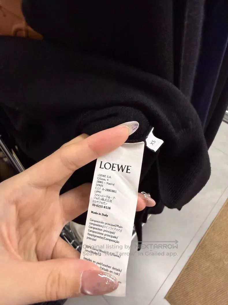 Loewe Loewe Logo Wool Sweater Size XS / US 0-2 / IT 36-38 - 4 Thumbnail