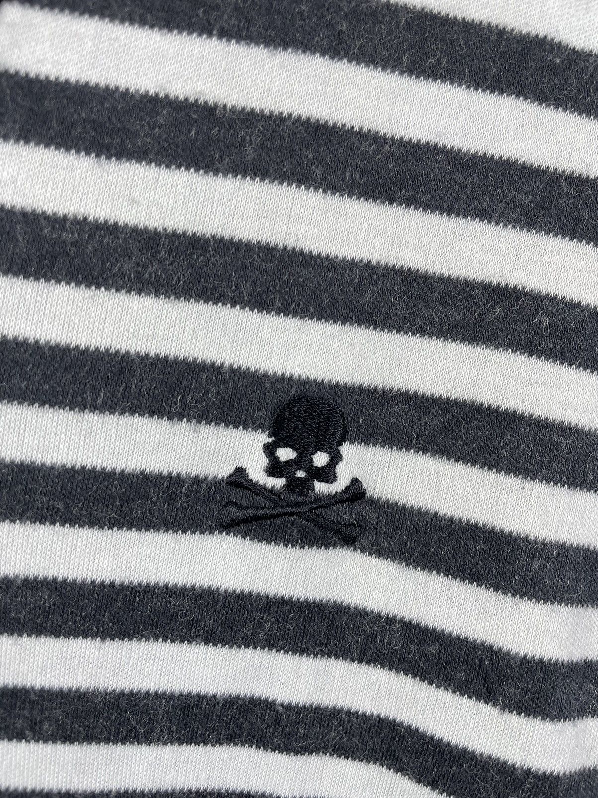 If Six Was Nine × Japanese Brand × Le Grande Bleu (L.G.B.) Long Sleeve Mousy setripe Grunge Kurt Cobain style Size US L / EU 52-54 / 3 - 4 Thumbnail