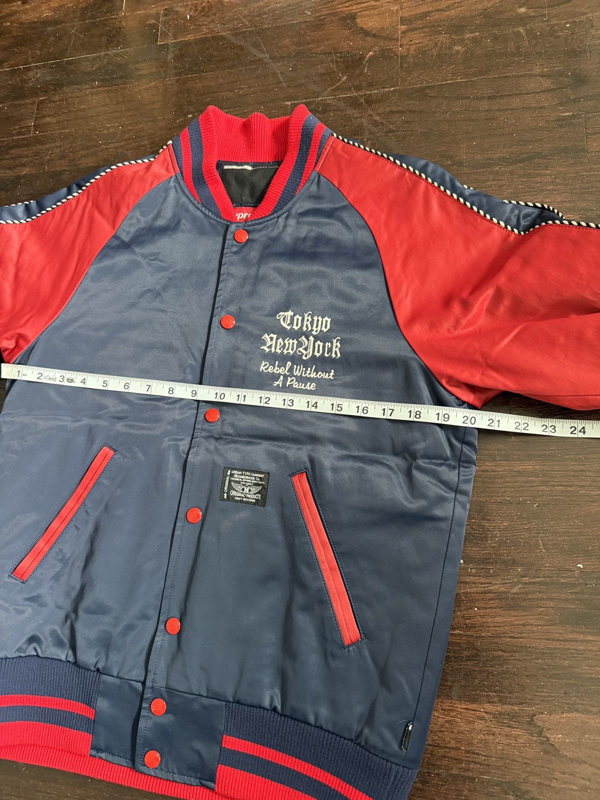 Neighborhood × Supreme Supreme x Neighborhood Satin Baseball Jacket Medium Size US M / EU 48-50 / 2 - 10 Thumbnail