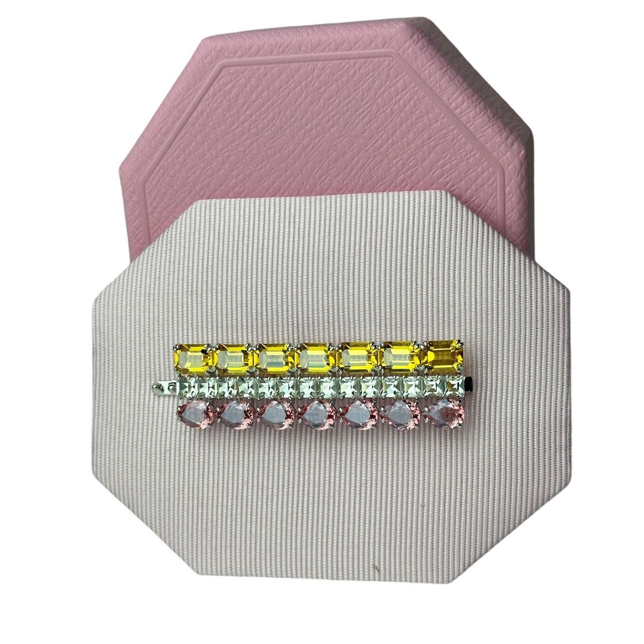 Swarovski Swarovski Hair clip Mixed cuts, Rectangular shape Size ONE SIZE - 7 Thumbnail