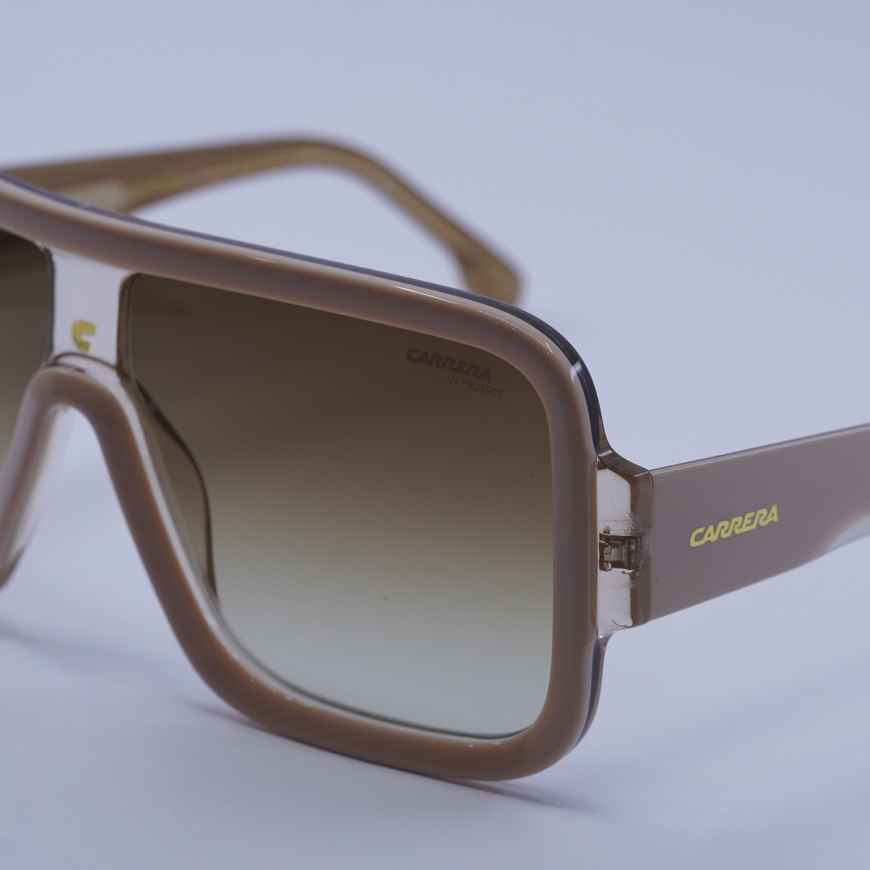 Carrera Carrera FLAGLAB 14 010A HA Sunglasses Beige Shield Frame Size ONE SIZE - 2 Thumbnail