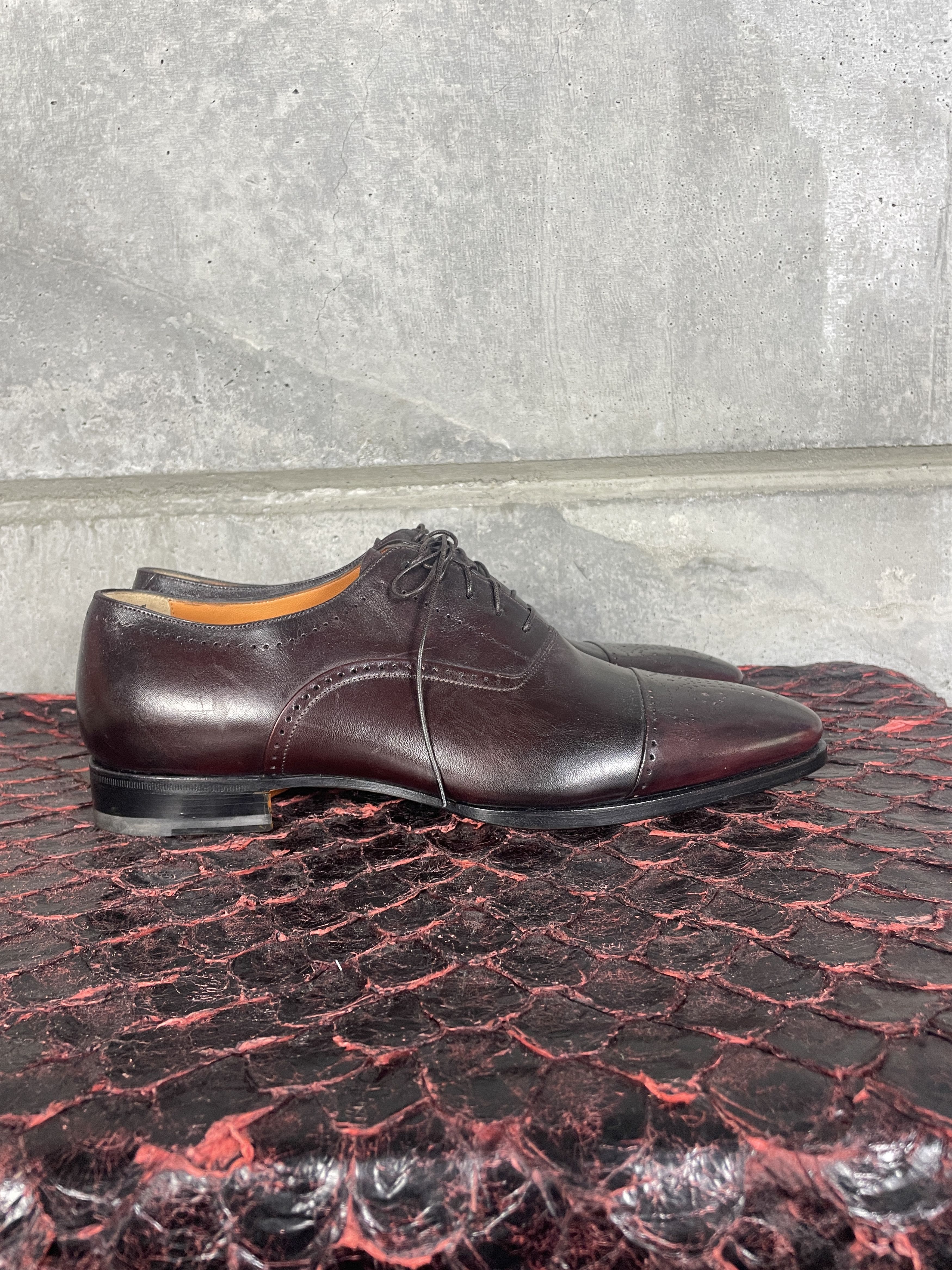 ドレスシューズ・革靴・ビジネスシューズ SANTONI HAVANA L LOAFER BARBADOS MOKEN Santoni Havana L Loafer Barbados Moken Shoes in Natural for