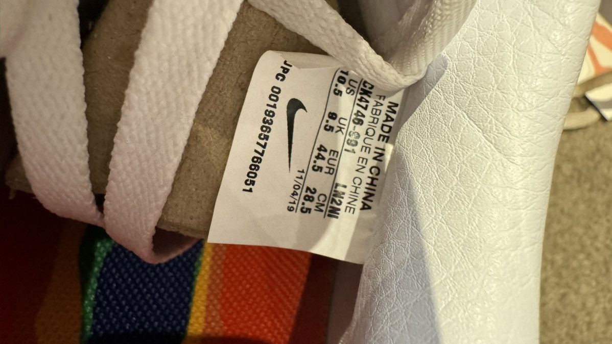 Cactus Plant Flea Market × Nike Nike x CPFM Cactus Plant Flea Market Air Force 1 By You Size US 10.5 / EU 43-44 - 16 Thumbnail