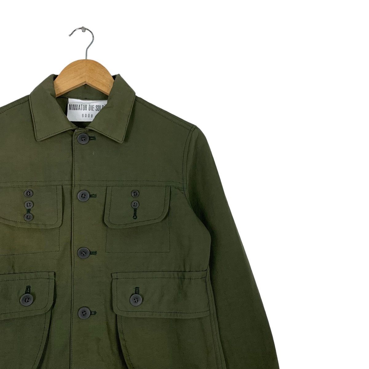 Vintage MINNIATUR DIE SOLDAT Military Army 4 Pocket Jacket #1046-C47 Size US S / EU 44-46 / 1 - 5 Thumbnail