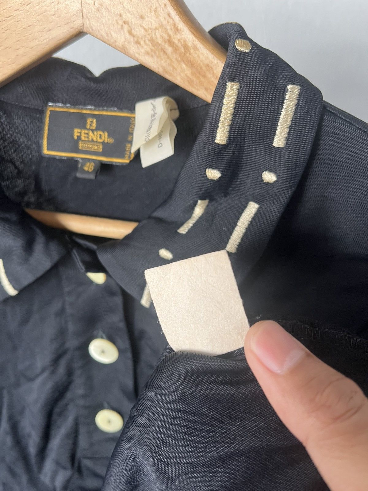 Fendi Vintage fendi maglia Size L / US 10 / IT 46 - 5 Thumbnail