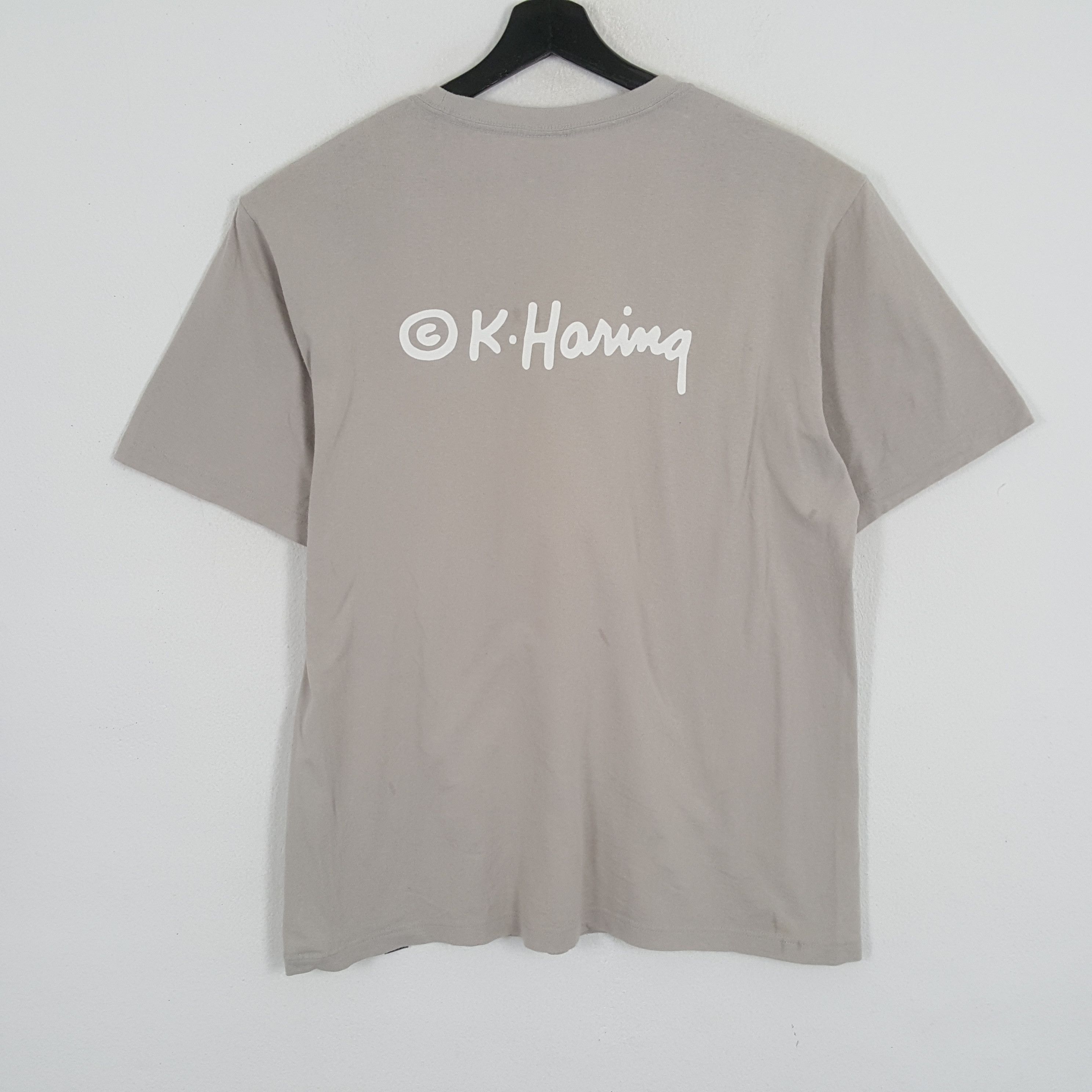 Keith Haring × Vintage KEITH HARING Art Design Style Streetwear Tshirt Size US L / EU 52-54 / 3 - 3 Thumbnail
