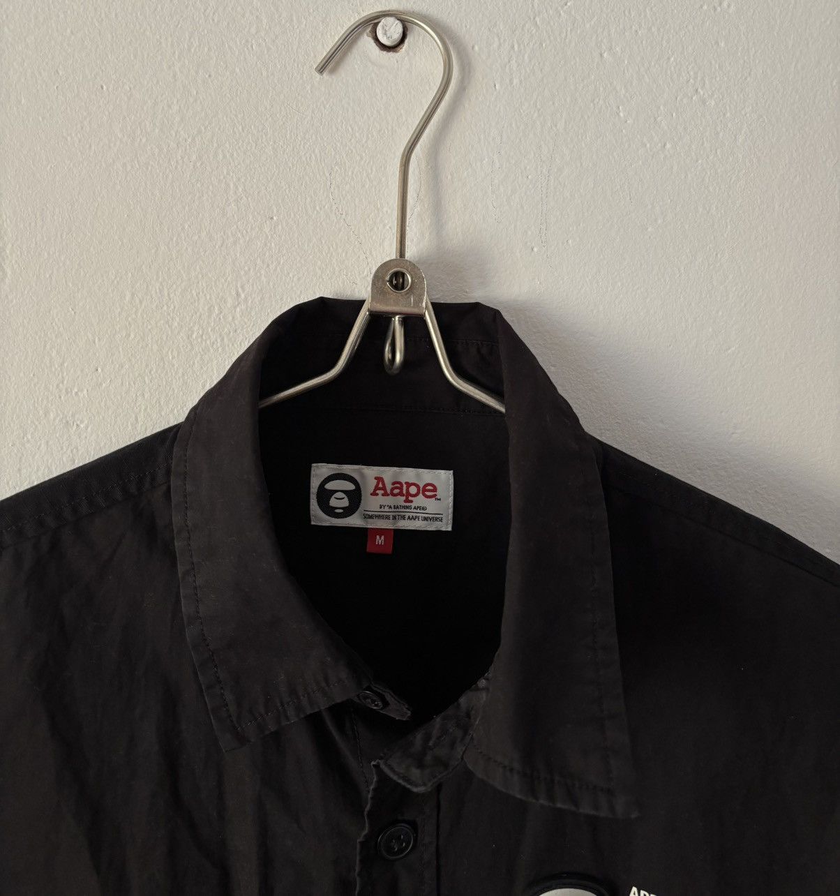 Aape Bape Aape Shirt Overshirt Military Logo Size US M / EU 48-50 / 2 - 4 Thumbnail