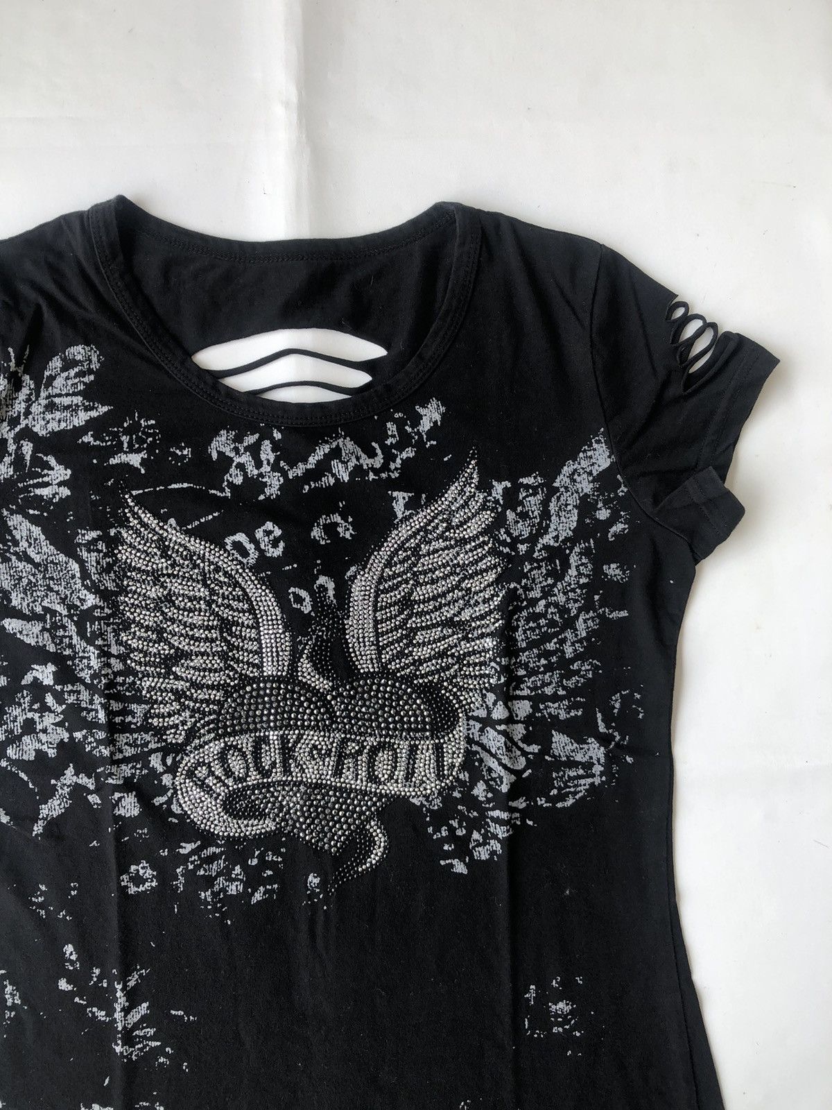 KMRii Distressed Gothic Skull Ifsixwasnine Punk Rock Style Size US S / EU 44-46 / 1 - 4 Thumbnail