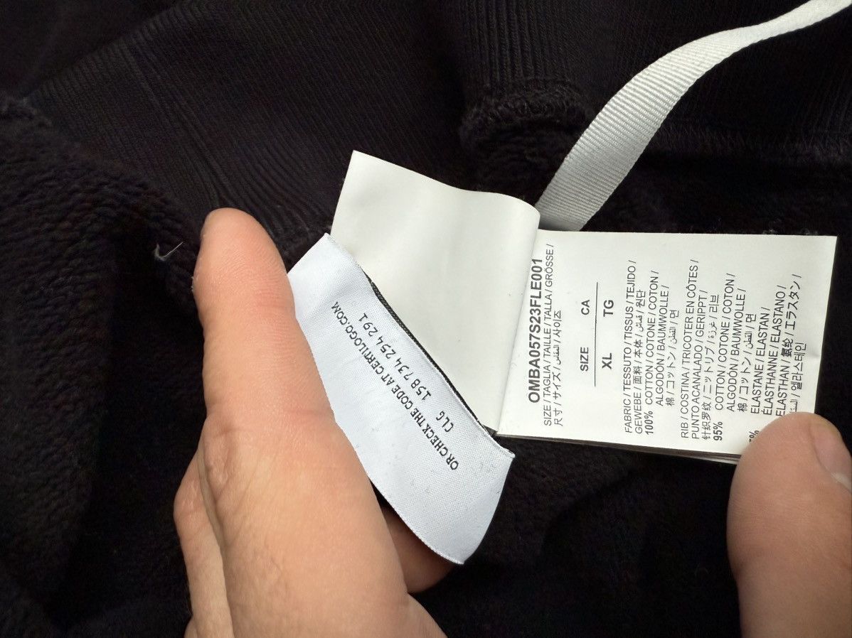 Off-White Off-White sweatshirt back logo crewneck Size US XL / EU 56 / 4 - 6 Thumbnail