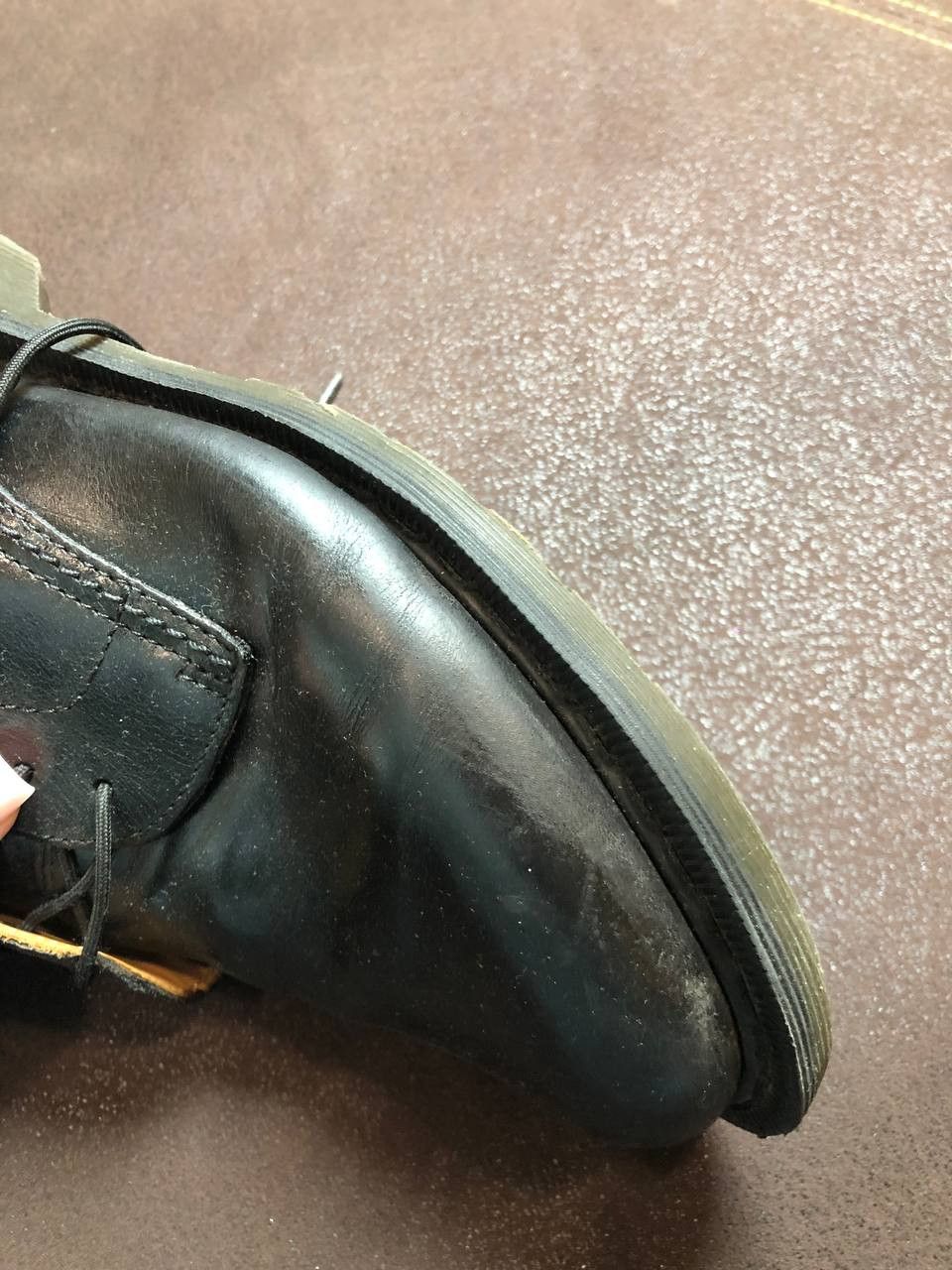 Dr. Martens 1461 Mono Smooth Leather Oxford Shoes in black