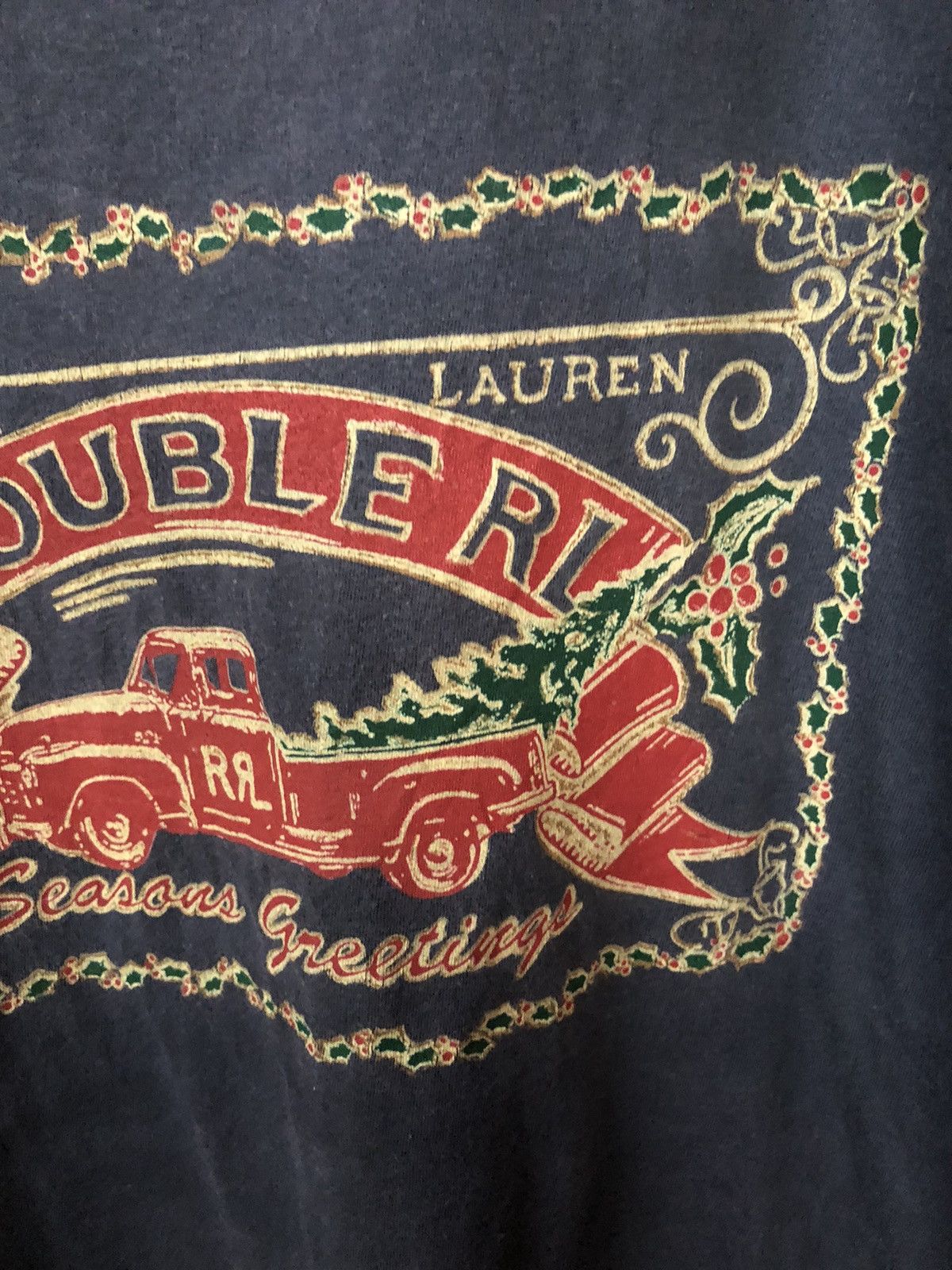 Ralph Lauren Vintage RL Double RL Design Shirt Faded Te Size US XXL / EU 58 / 5 - 4 Thumbnail