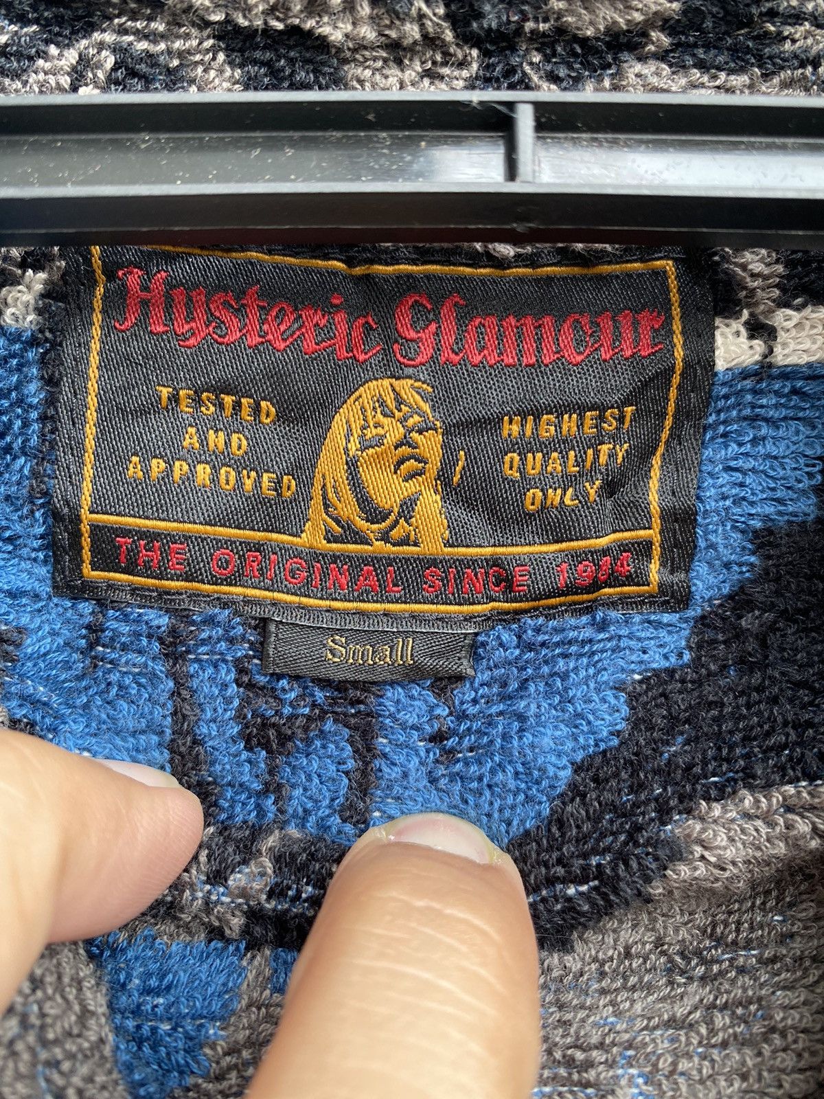 Hysteric Glamour 90s Hysteric Glamour native tribe women logo fleece jacket Size S / US 4 / IT 40 - 6 Thumbnail