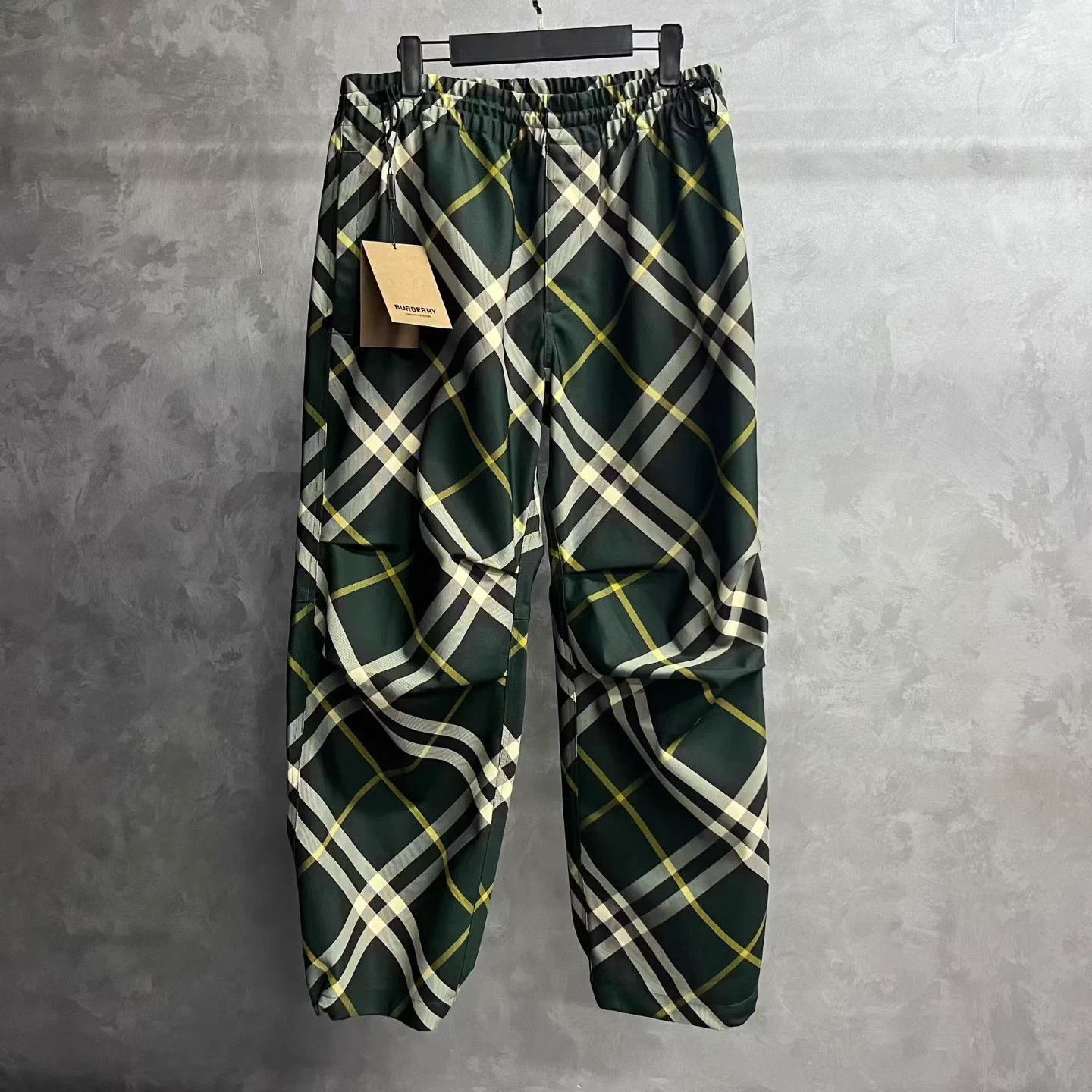 Burberry Burberry Ivy Green Color Block Plaid Straight Chinos M Size US 32 / EU 48 - 1 Thumbnail