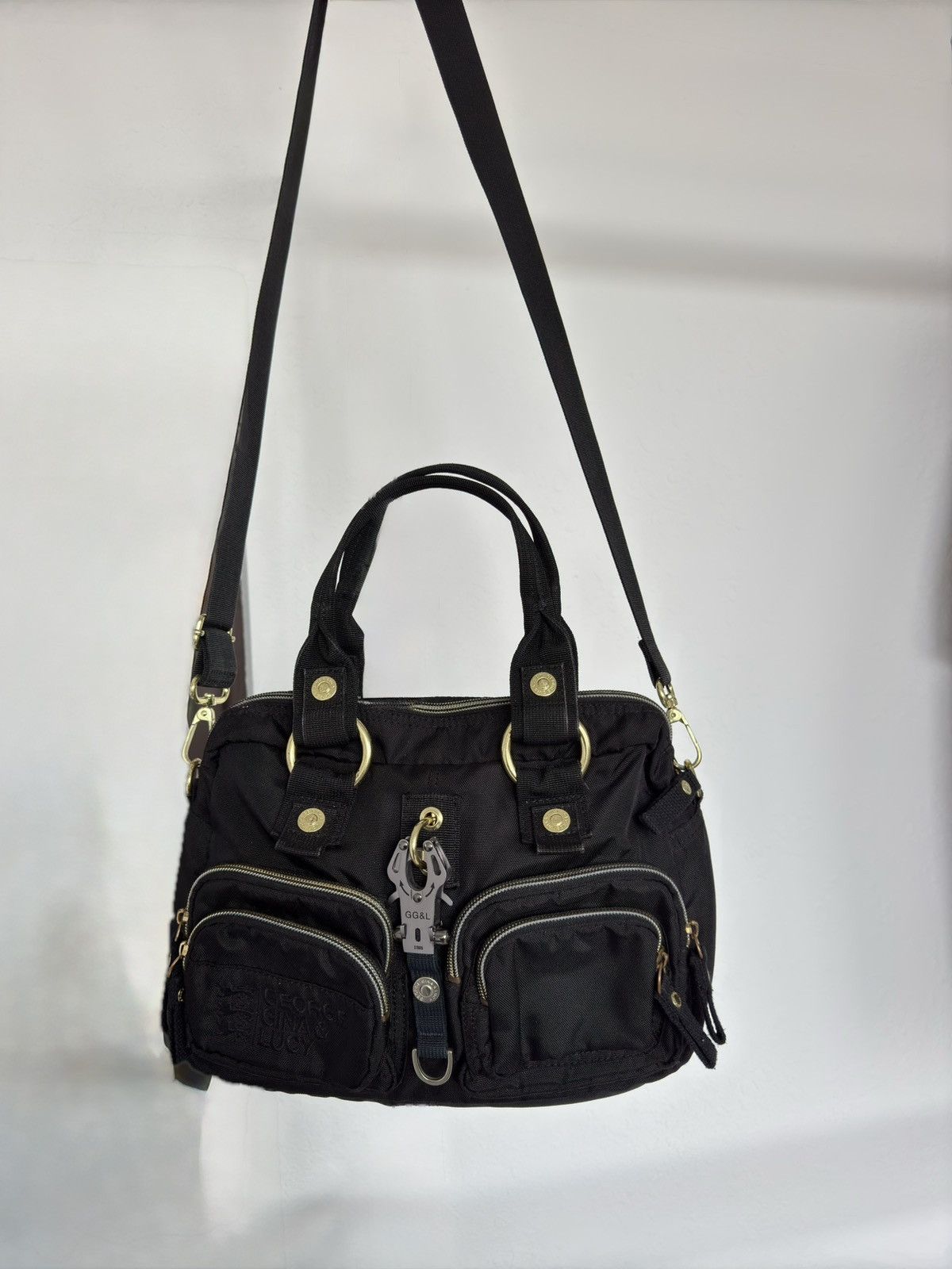 George Gina & Lucy × Japanese Brand Vintage George Gina & Lucy Side Saddie Shoulder Pocket Bag Size ONE SIZE - 6 Thumbnail