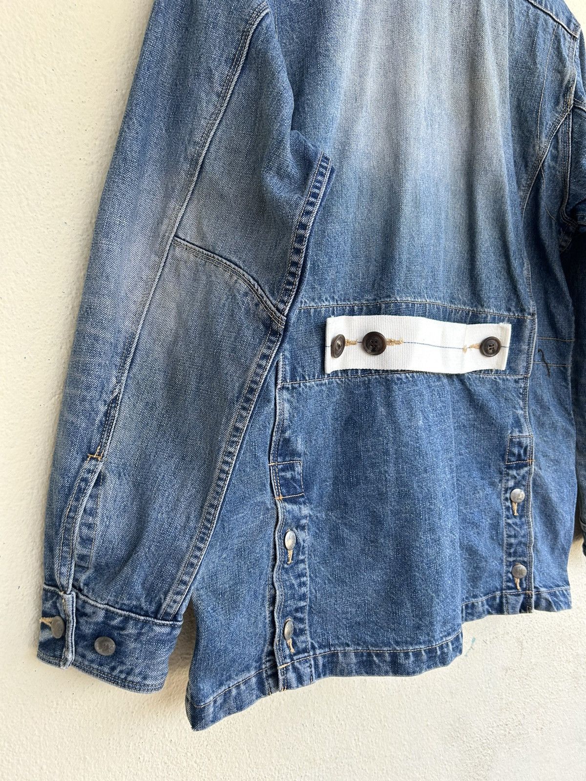 Paul Smith × R.Newbold R Newbold Multi Pocket Trucker Denim Jacket Size US M / EU 48-50 / 2 - 8 Thumbnail