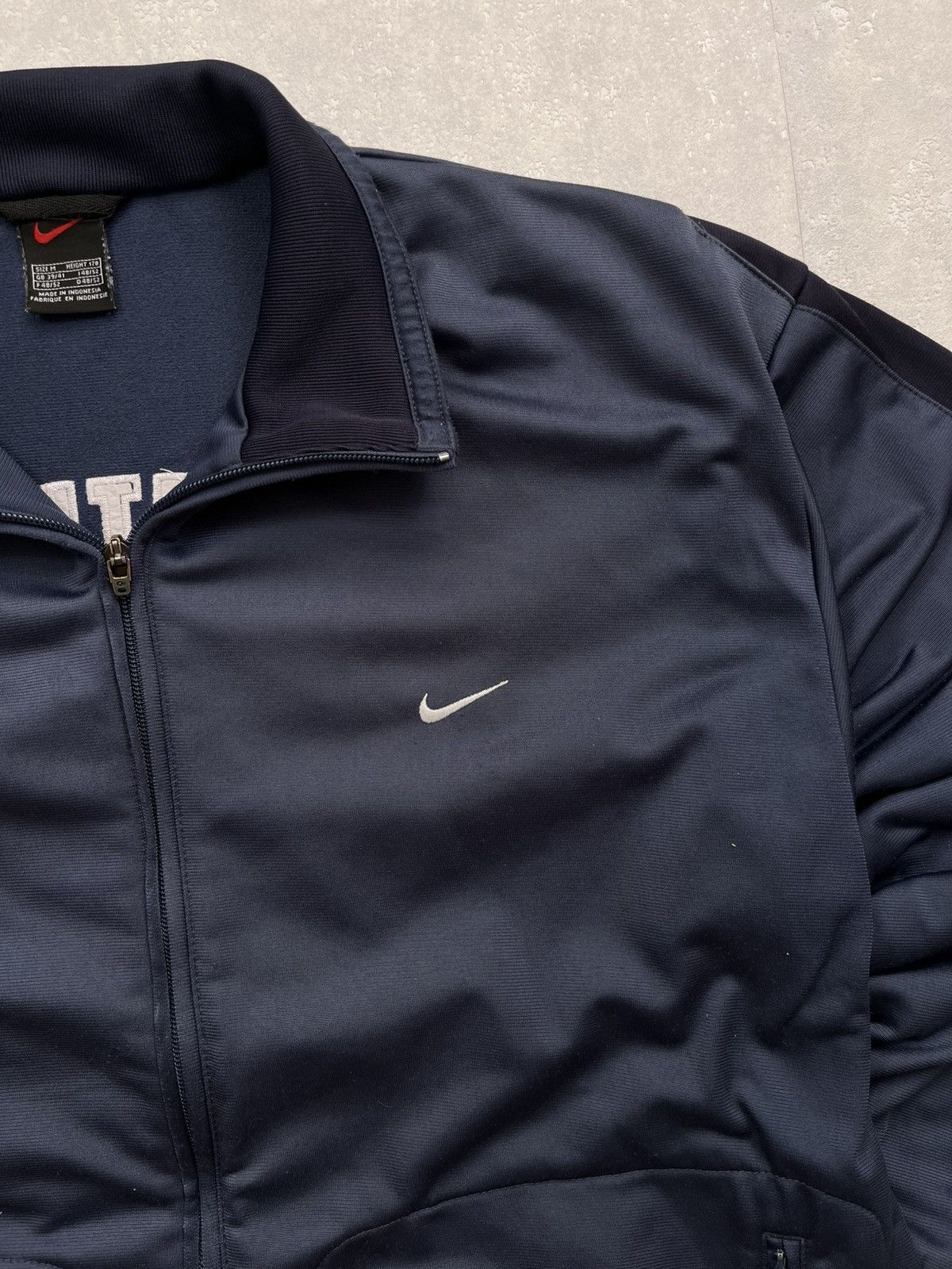 Nike 90’s NIKE ATHLETIC SPELLOUT LOGO TRACK JACKET SWOOSH Y2K Size US M / EU 48-50 / 2 - 3 Thumbnail
