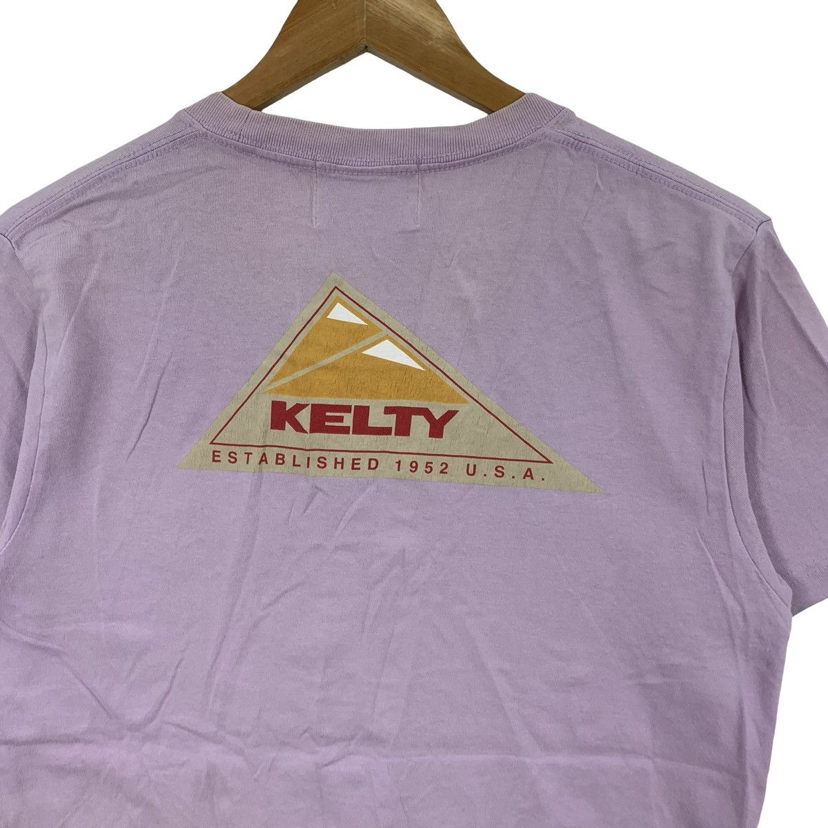 Kelty KELTY USA OUTDOOR Pastel Embossed Logo Tee Shirt National Size S / US 4 / IT 40 - 7 Thumbnail