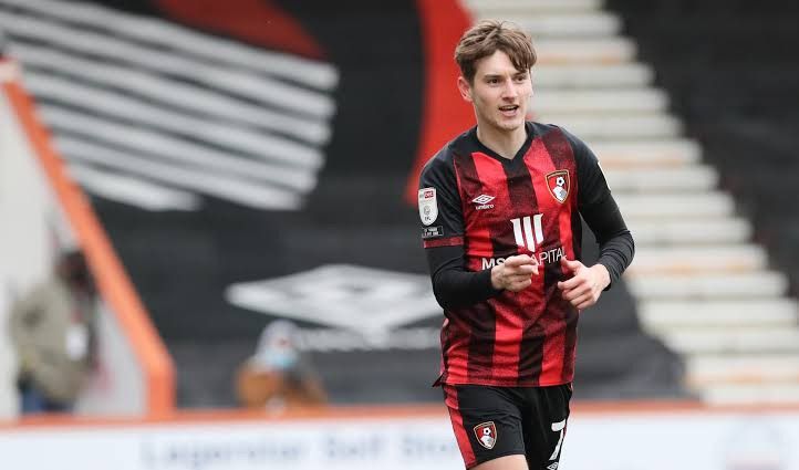 Umbro BOURNEMOUTH UMBRO 2020/2021 FOOTBALL HOME JERSEY #7 BROOKS Size US S / EU 44-46 / 1 - 9 Thumbnail