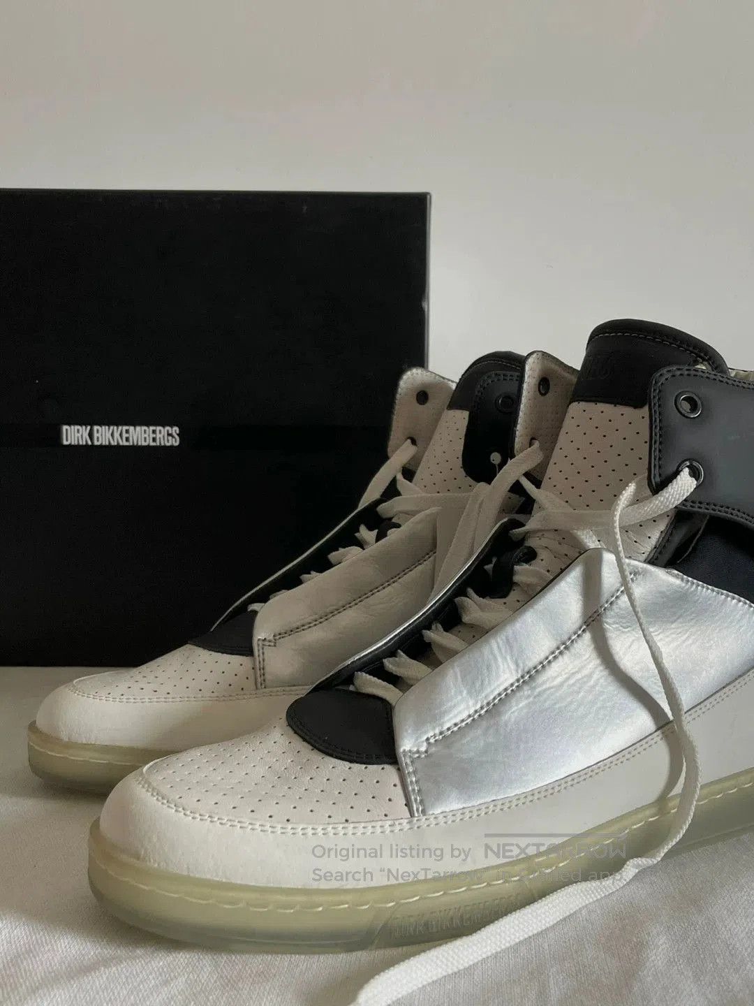 Dirk Bikkembergs Dirk Bikkembergs Retro Basketball Sneakers Size 4. Size US 7 / EU 40 - 1 Thumbnail