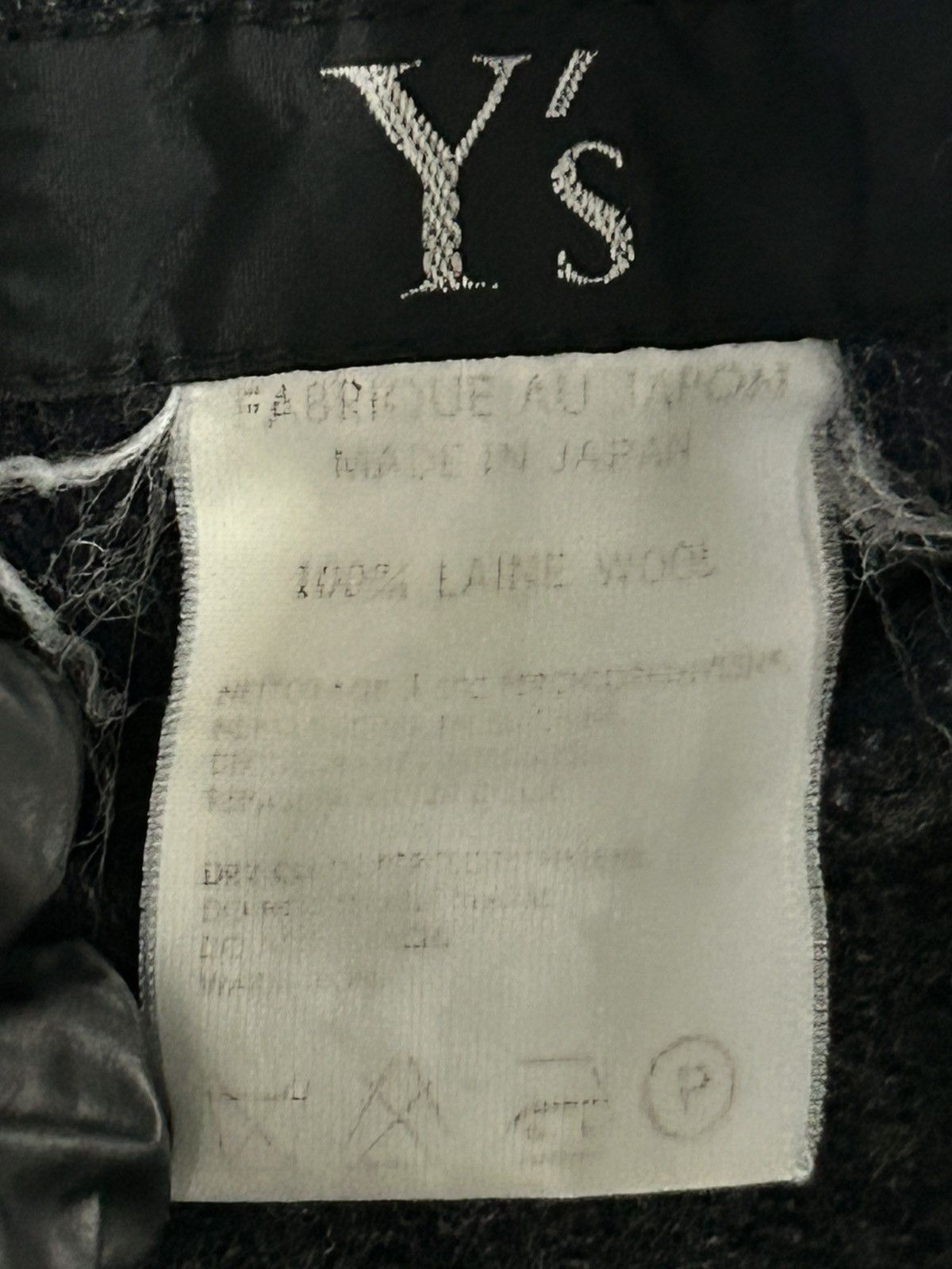 Yohji Yamamoto 🔥🔥 Y’S YOHJI YAMAMOTO Wool Skirt Size 27" / US 4 / IT 40 - 7 Thumbnail
