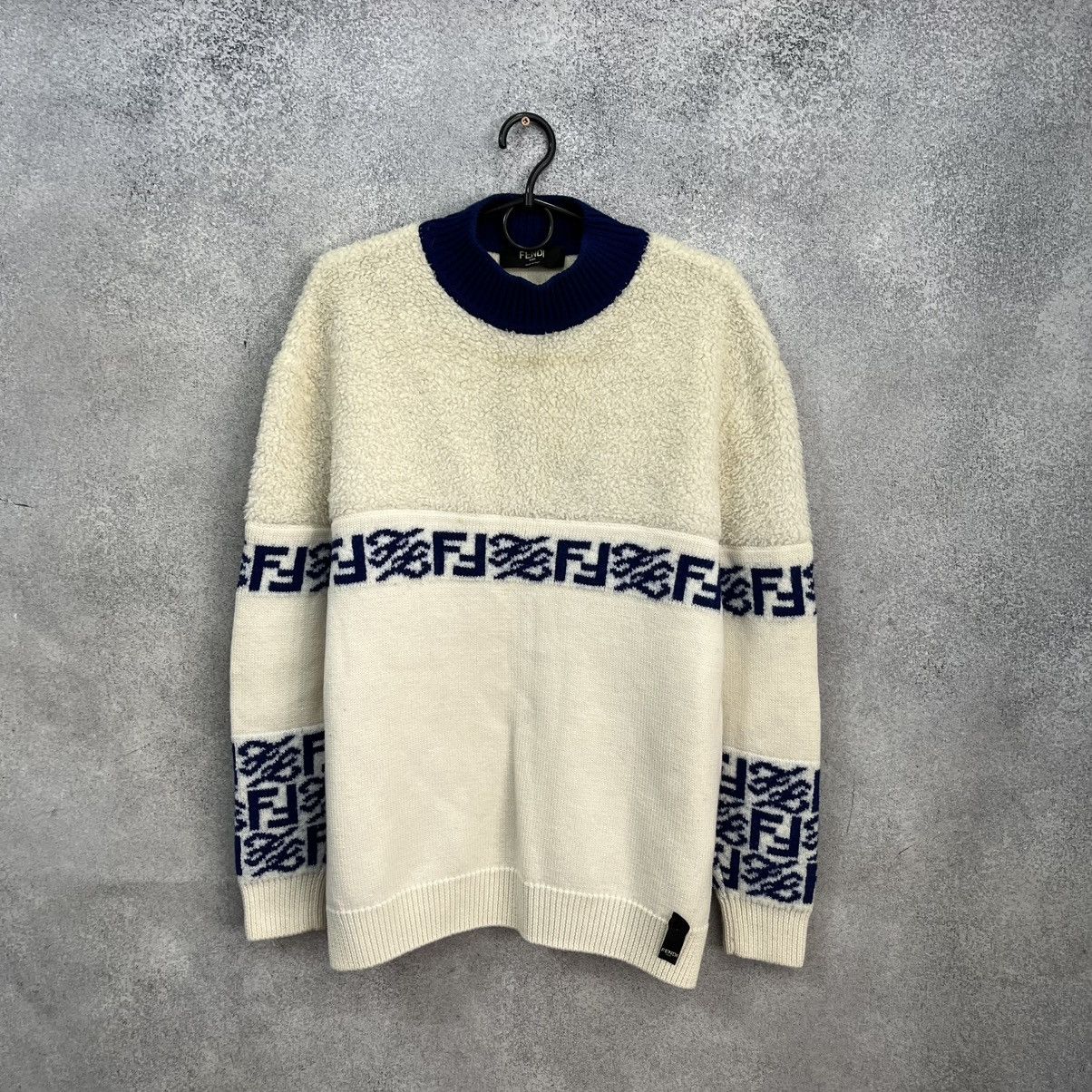 Fendi Fendi Monogram sweater Size US M / EU 48-50 / 2 - 1 Thumbnail