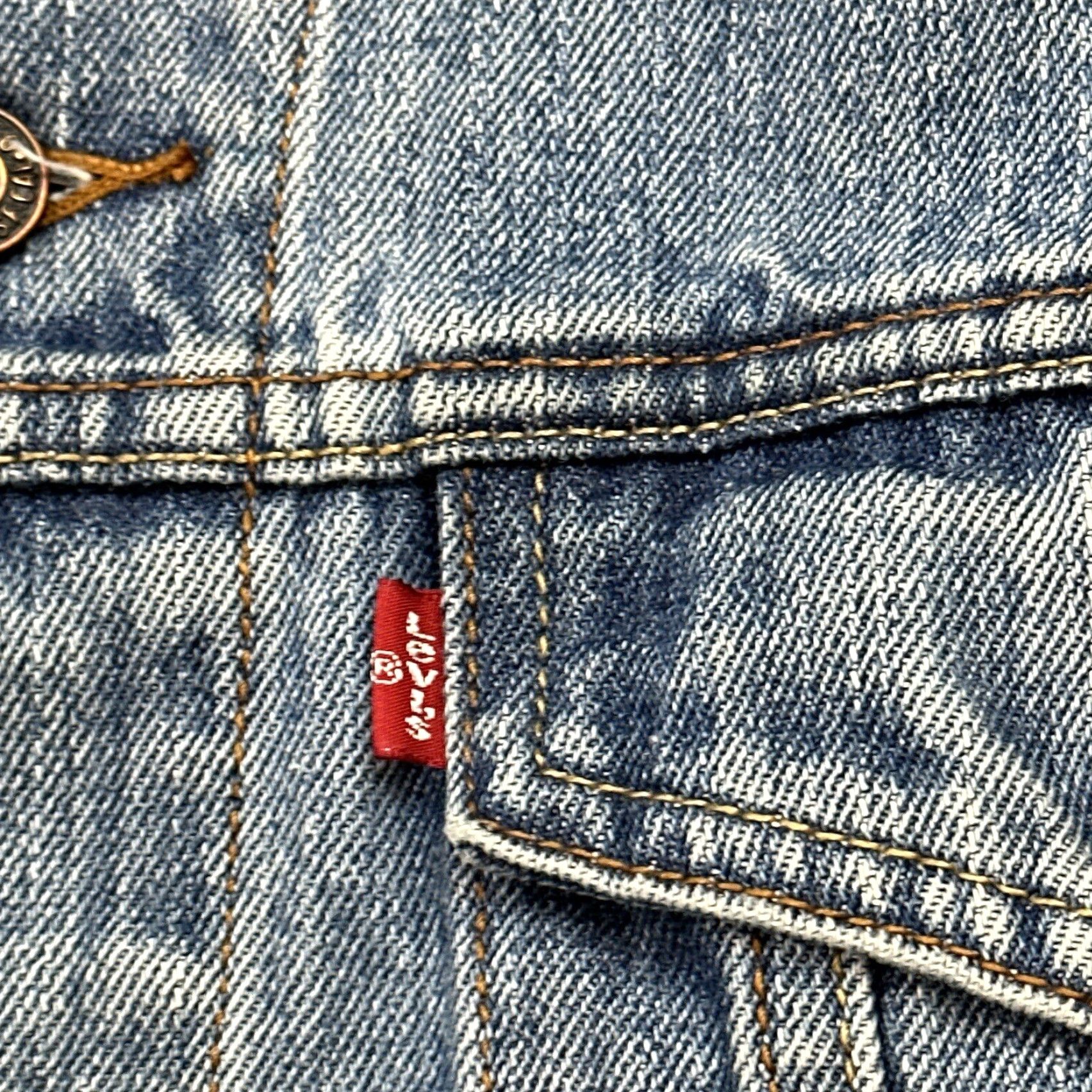 Levi's VINTAGE Levi's Trucker Jacket Denim Blue Butterflies 70507 Mens Medium Classic Style Biker Outdoor */ Size US M / EU 48-50 / 2 - 3 Thumbnail