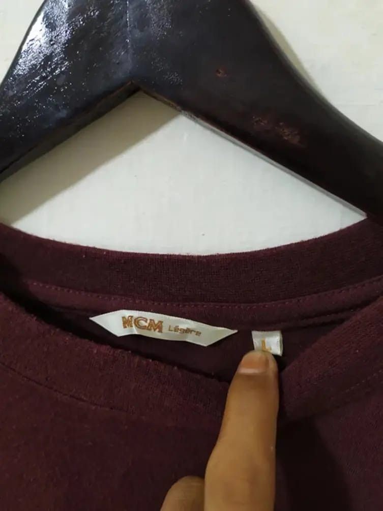 MCM × Vintage MCM Longsleeve Two tone Big Logo Print Size US L / EU 52-54 / 3 - 3 Thumbnail