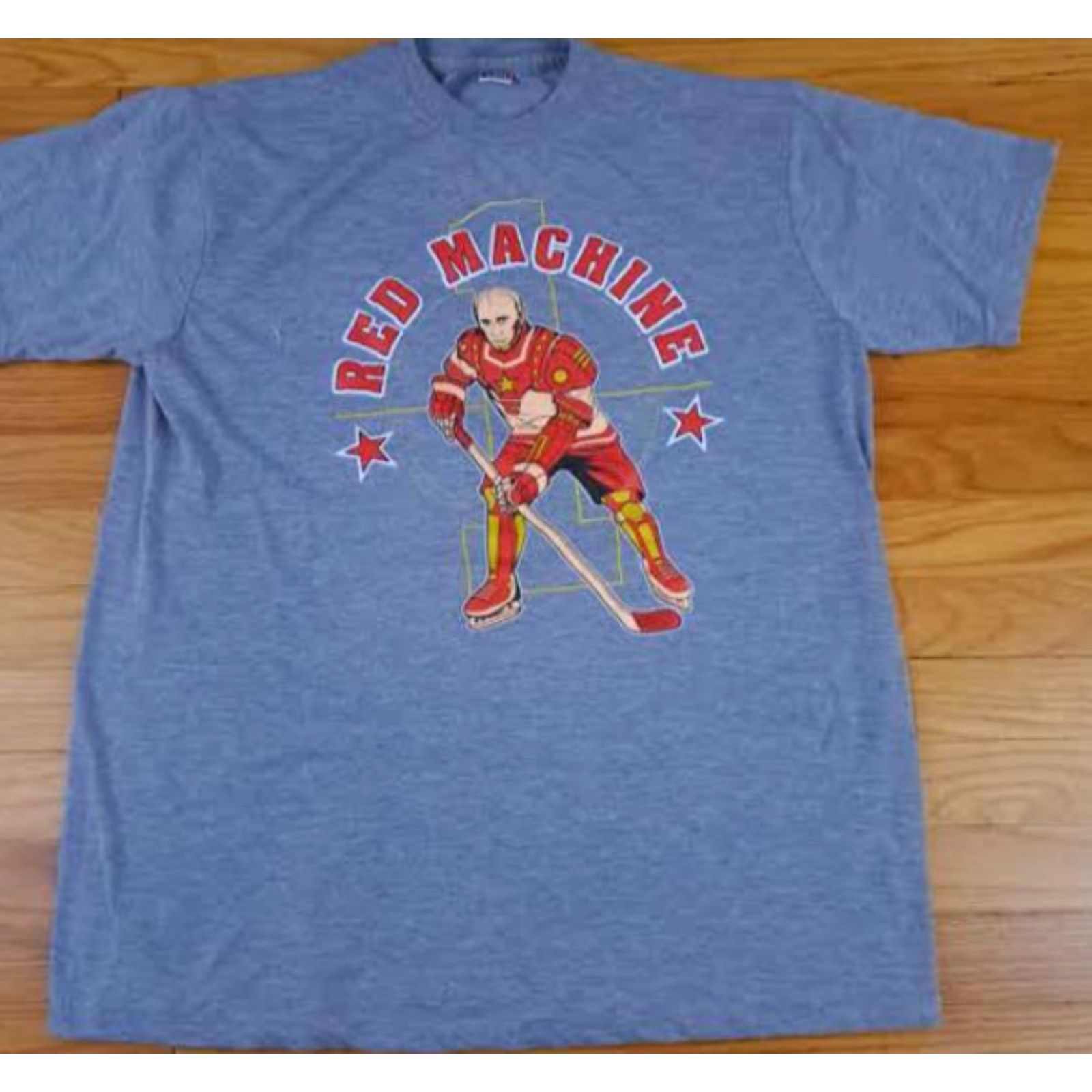 Vintage **Lyon Hockey Gray T-Shirt XXL** User: **Lyon Hockey Gray T-Shirt XXL** Size US XXL / EU 58 / 5 - 2 Thumbnail