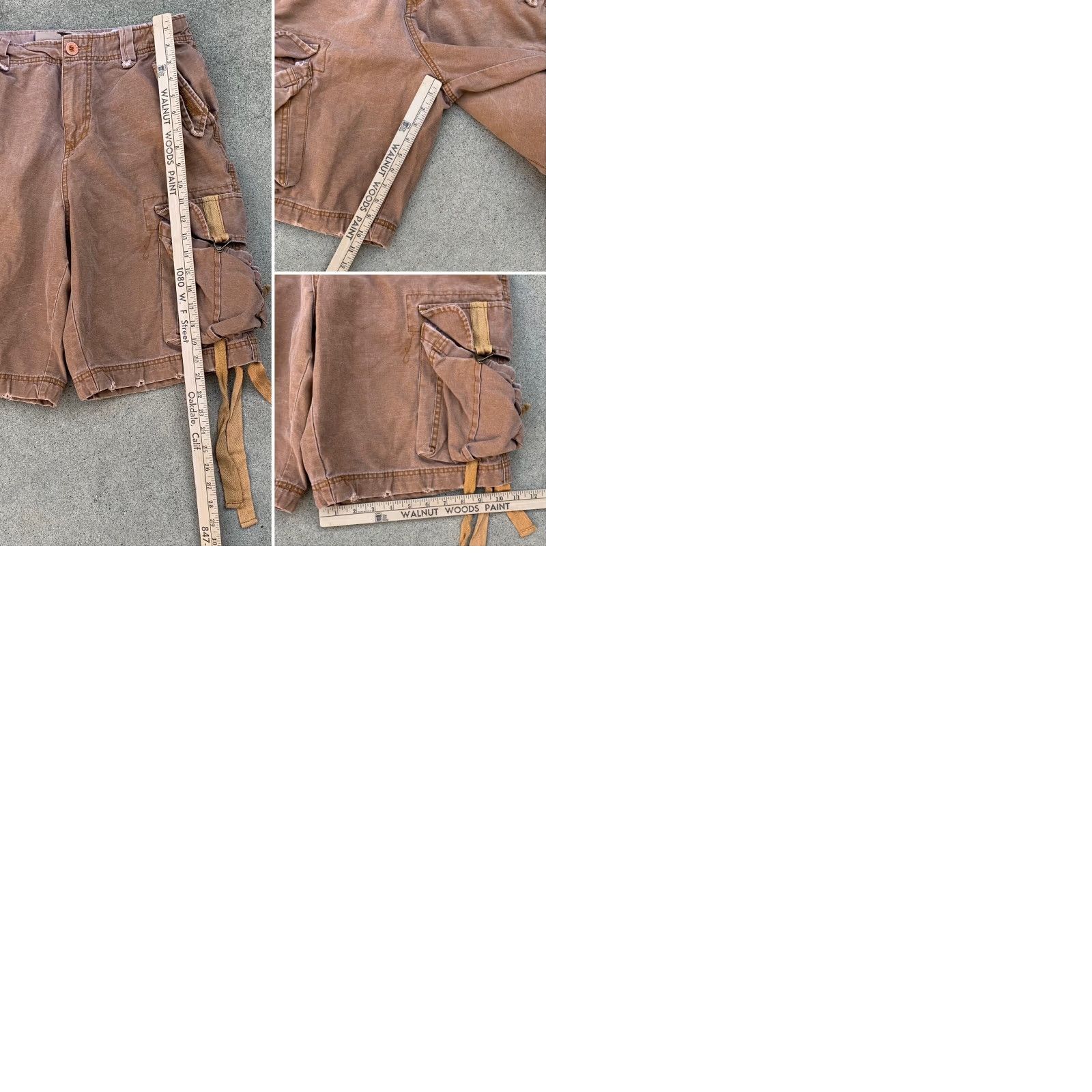 Abercrombie & Fitch Abercrombie & Fitch cargo shorts distessed A&F 1892 Size 28 Men's Cargo Shorts Brown Belt Loops 10 3/4 in Inseam Distressed Casual Daywear 28 Mens Size US 28 / EU 44 - 9 Thumbnail
