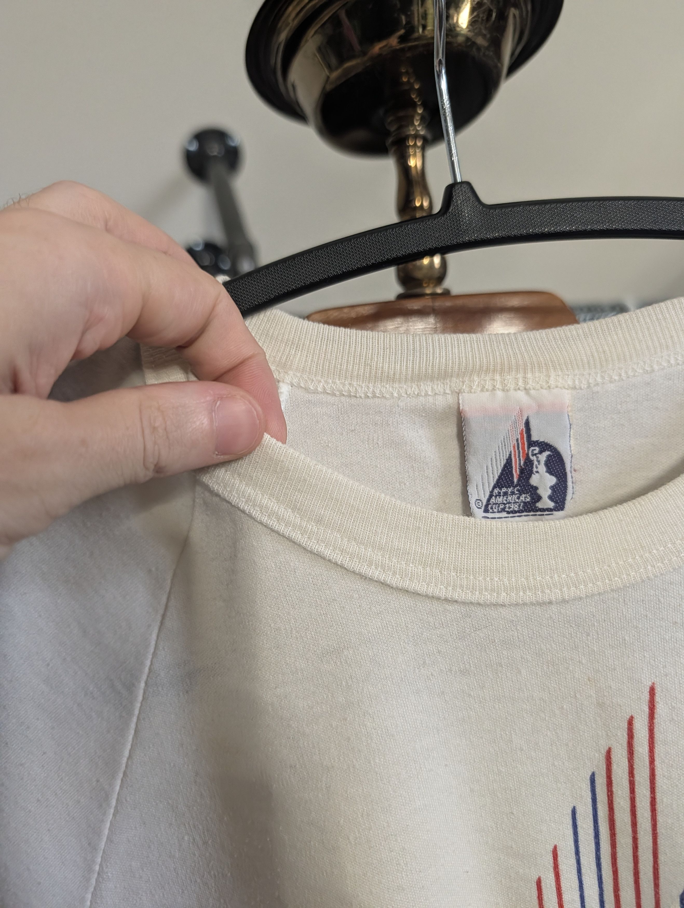 Vintage VTG 1987 Royal Perth Yacht Club Raglan graphic tee Size US XS / EU 42 / 0 - 7 Thumbnail