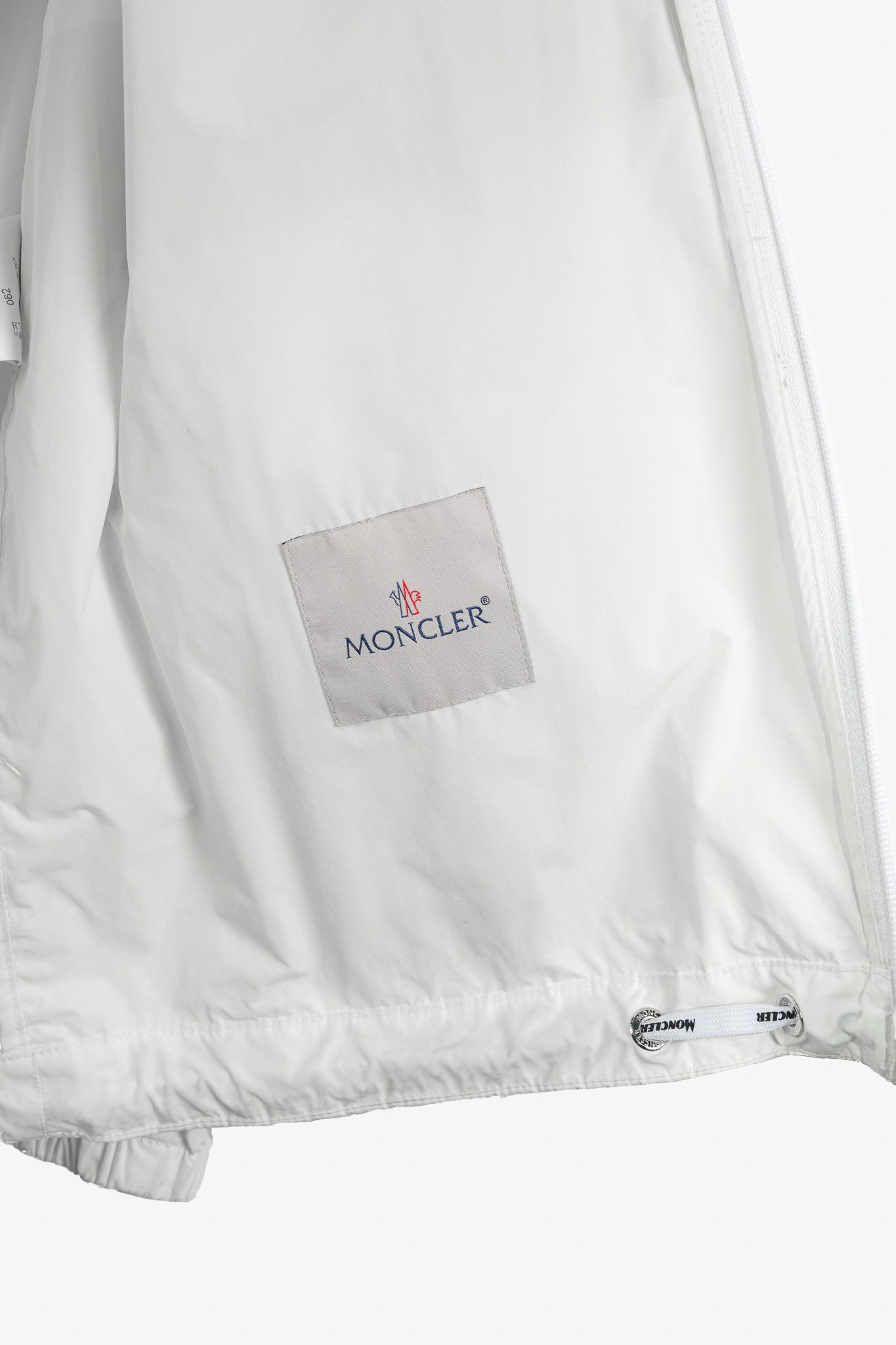Moncler Moncler Adour White Reflective Hooded Wind Breaker Size US XL / EU 56 / 4 - 12 Thumbnail
