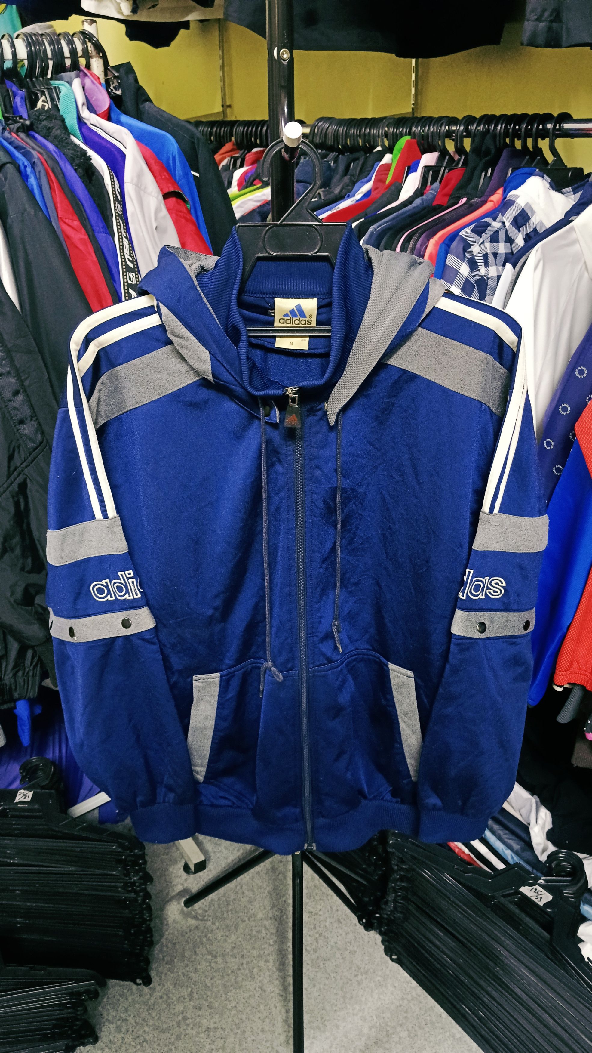 Adidas Rare Vintage Adidas Track Jacket Size US M / EU 48-50 / 2 - 2 Thumbnail
